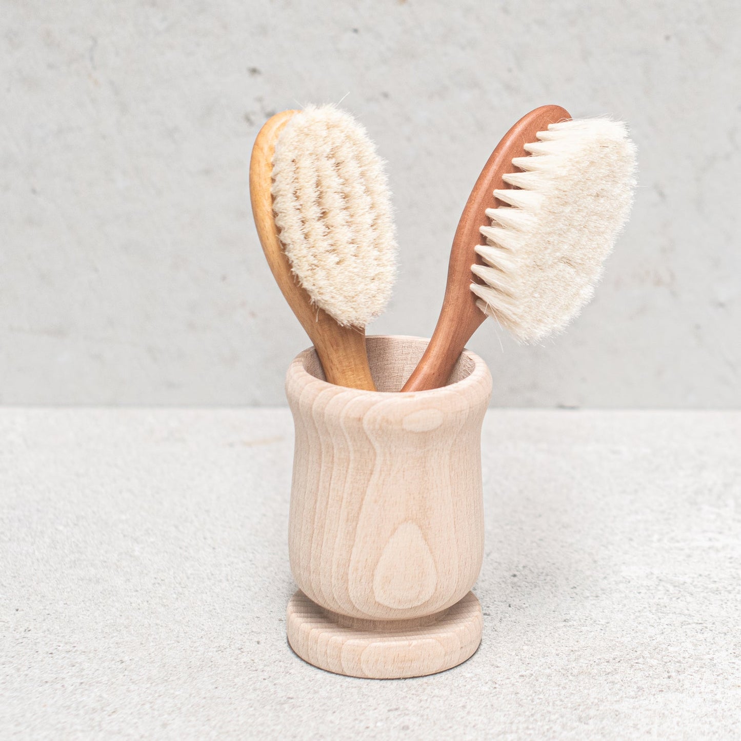 Baby Hair Brush - Pearwood