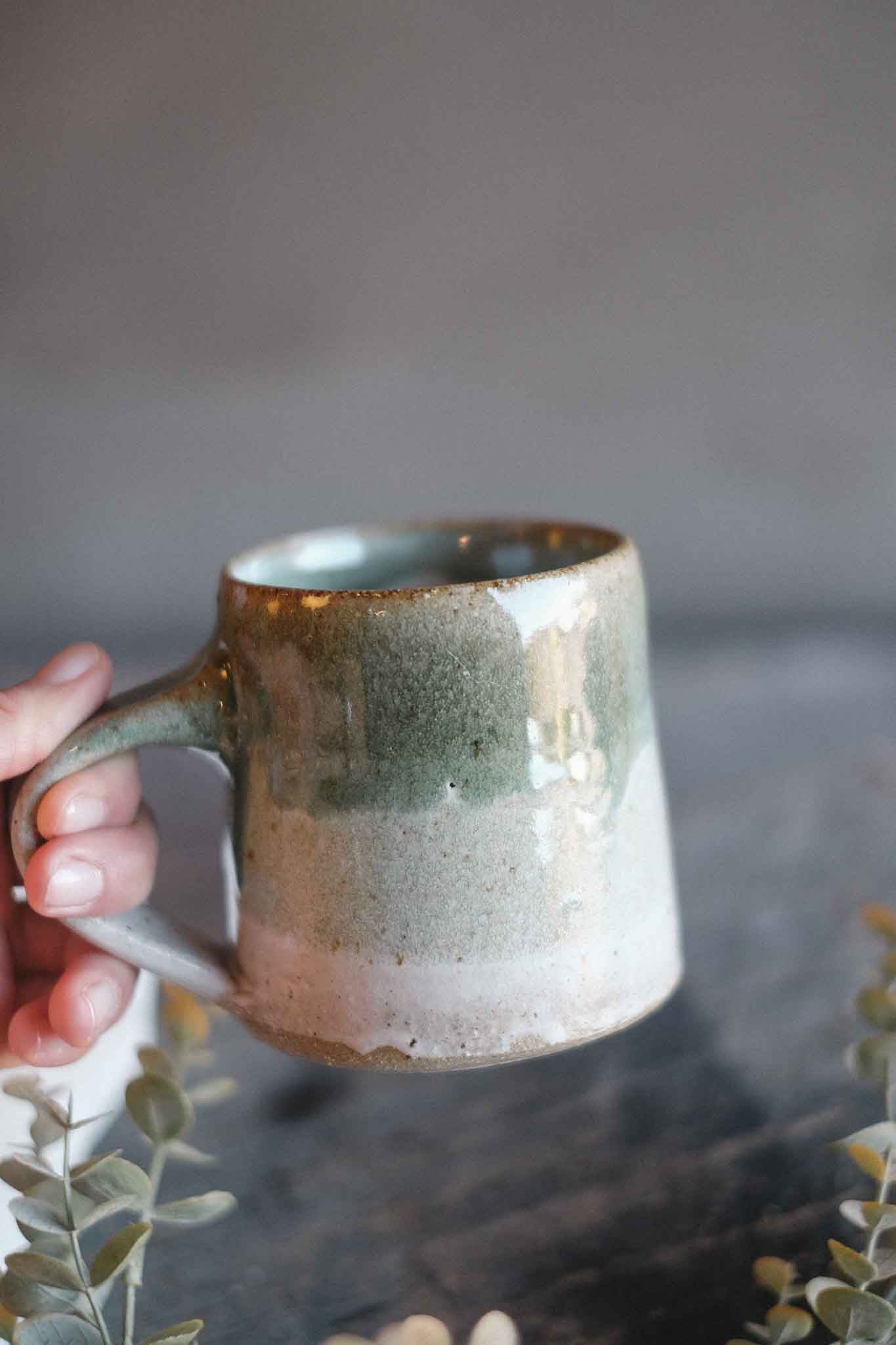 Handmade Mug — Wheel Thrown — Jade 5