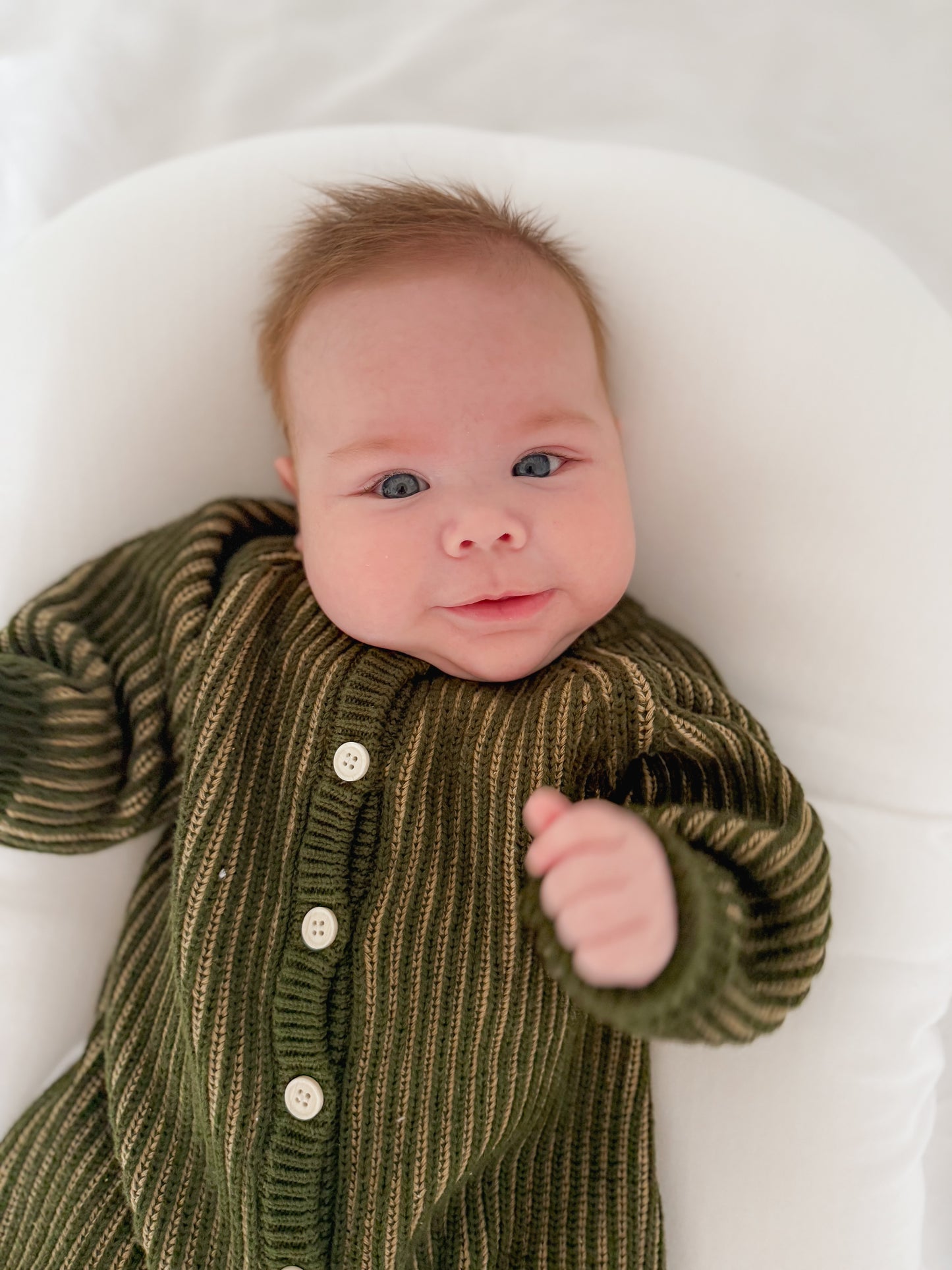 CLASSIC KNIT ROMPER | PESTO
