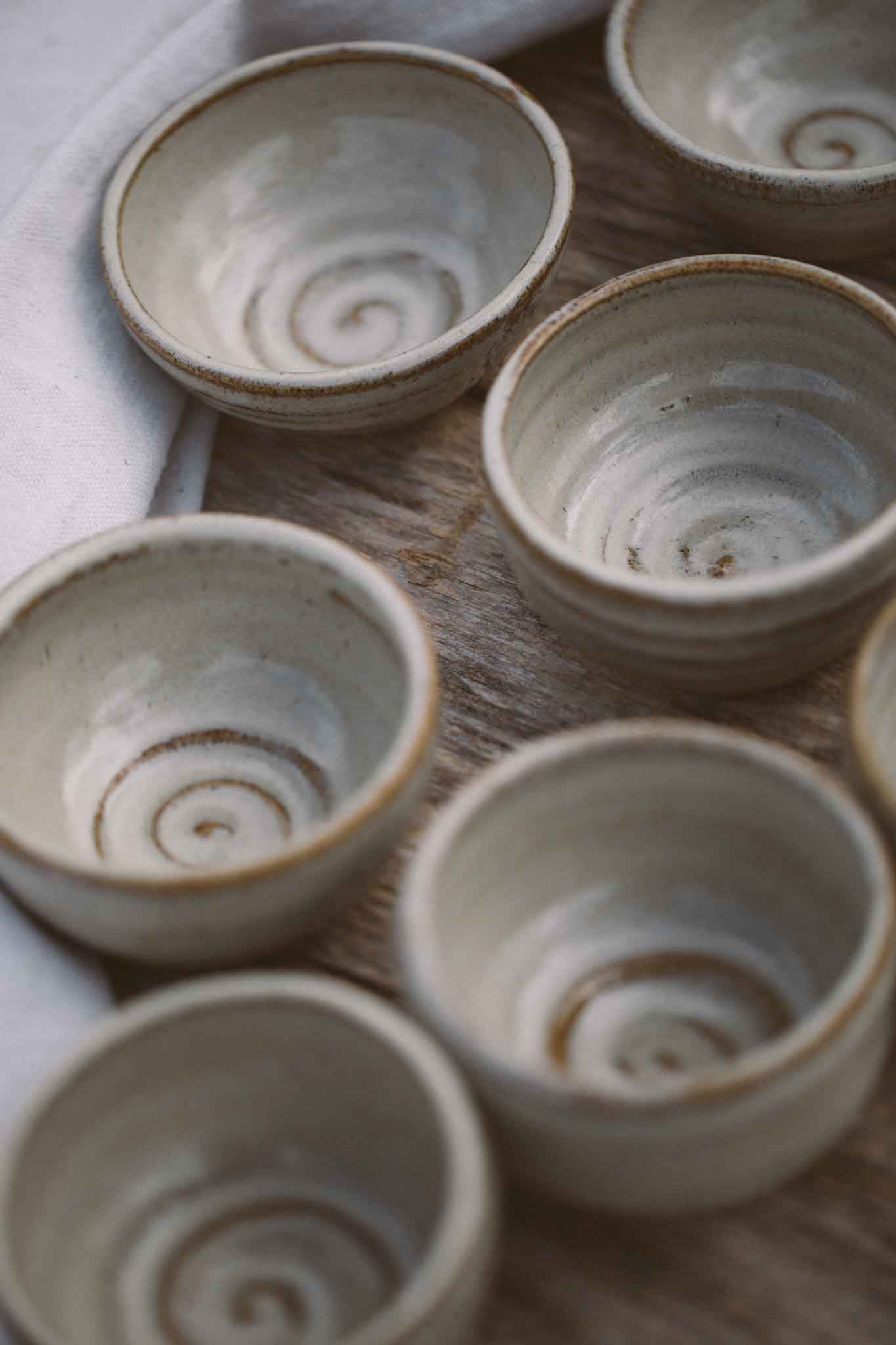 Small Wild Clay Condiment Bowl