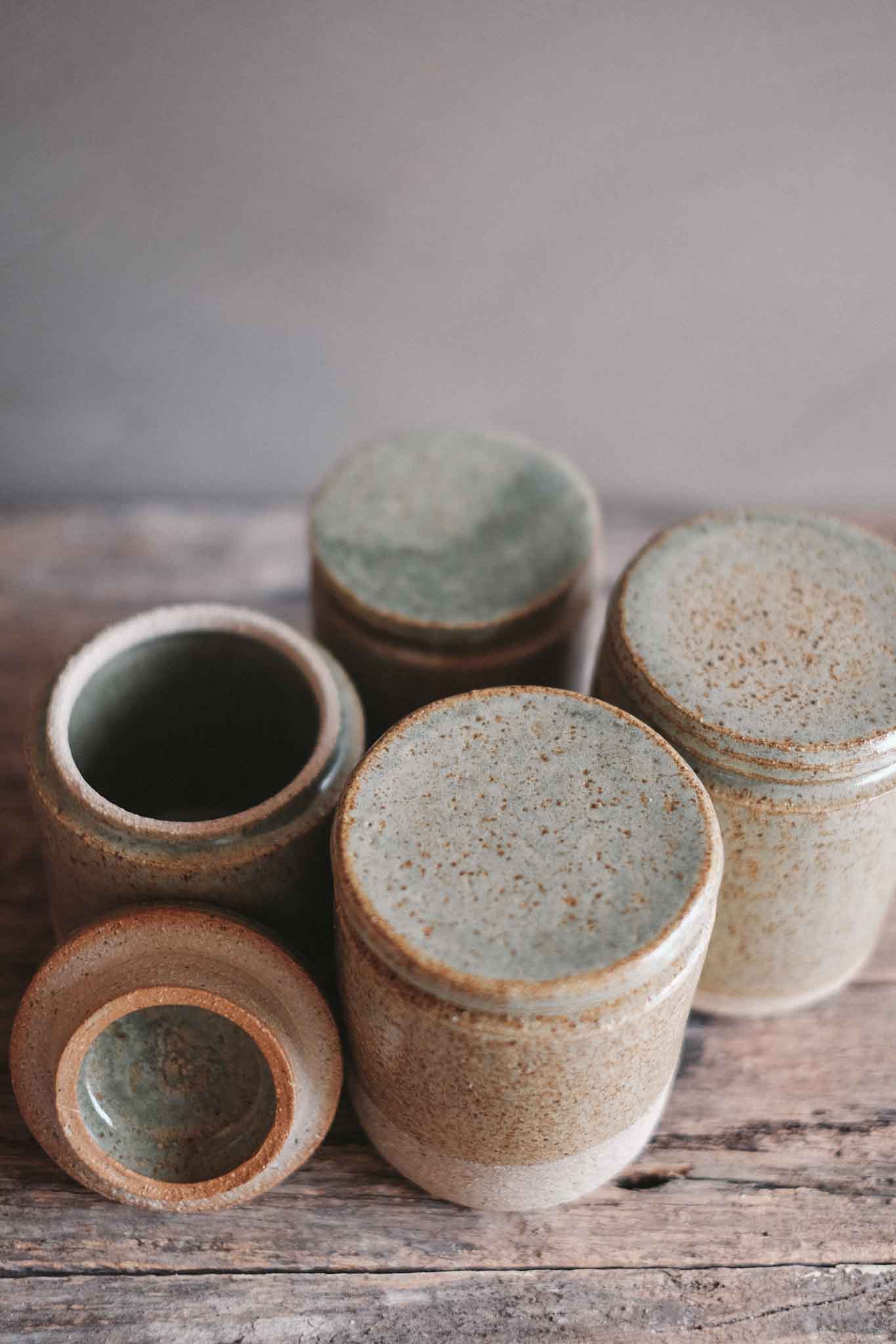 Wild Clay Ceramic Jars