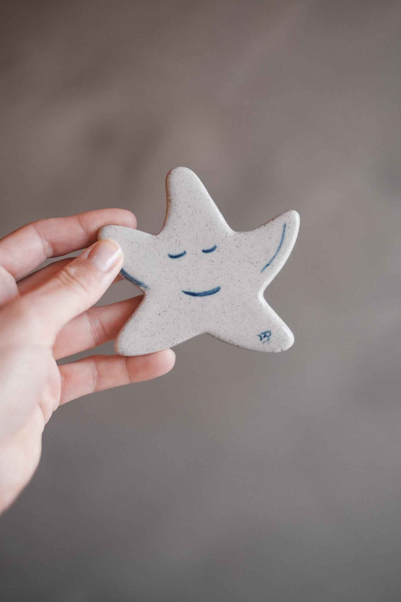 Starfish | Handmade Ceramic Fridge Magnet