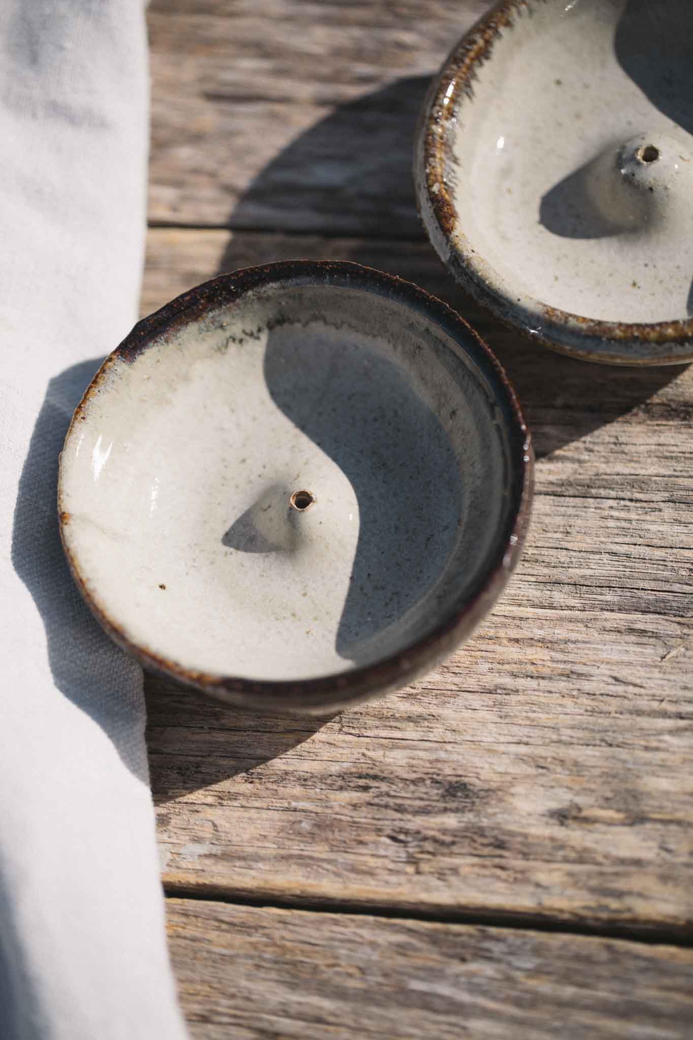 Incense Dish | Iron Glaze
