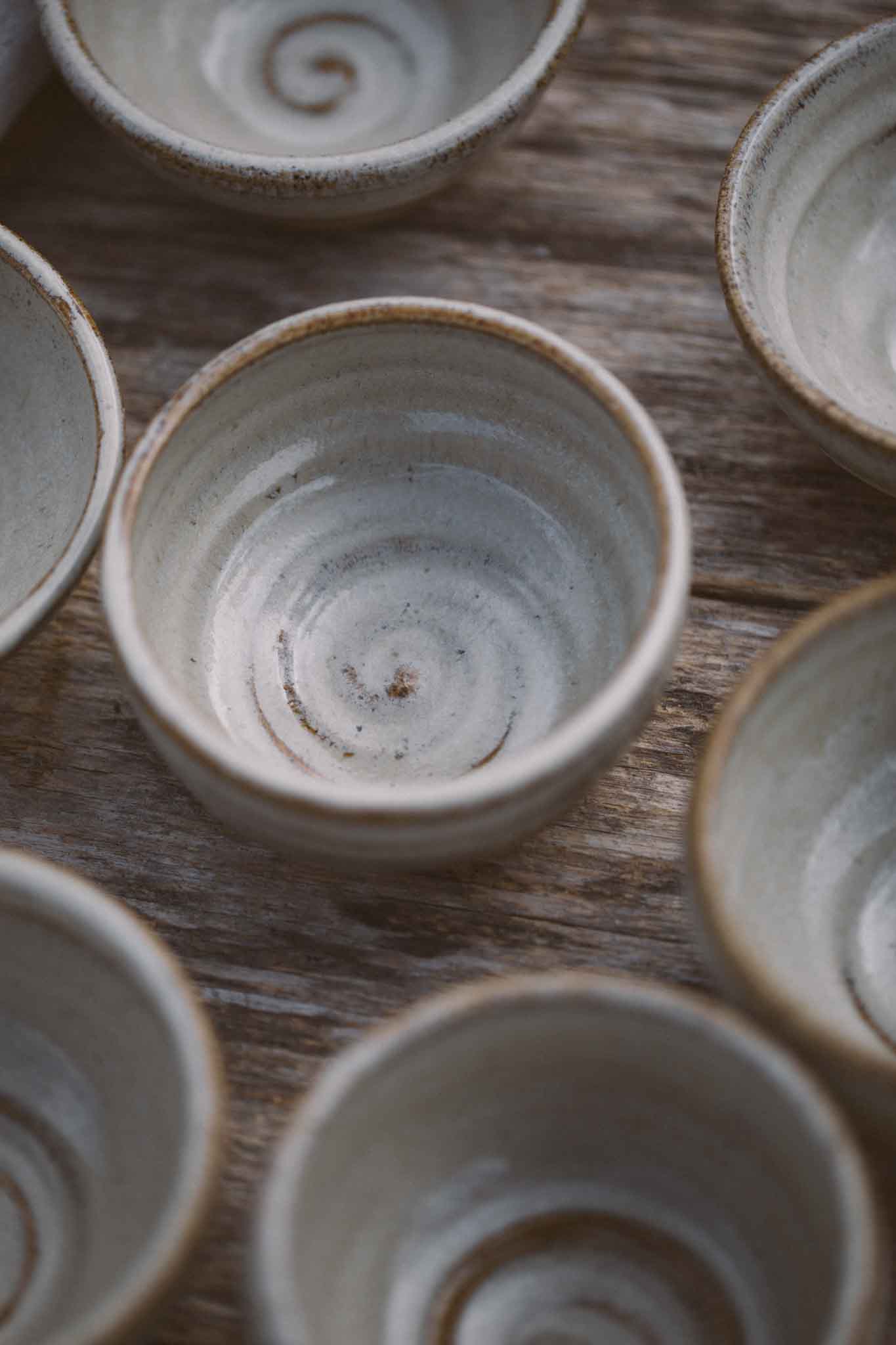 Small Wild Clay Condiment Bowl
