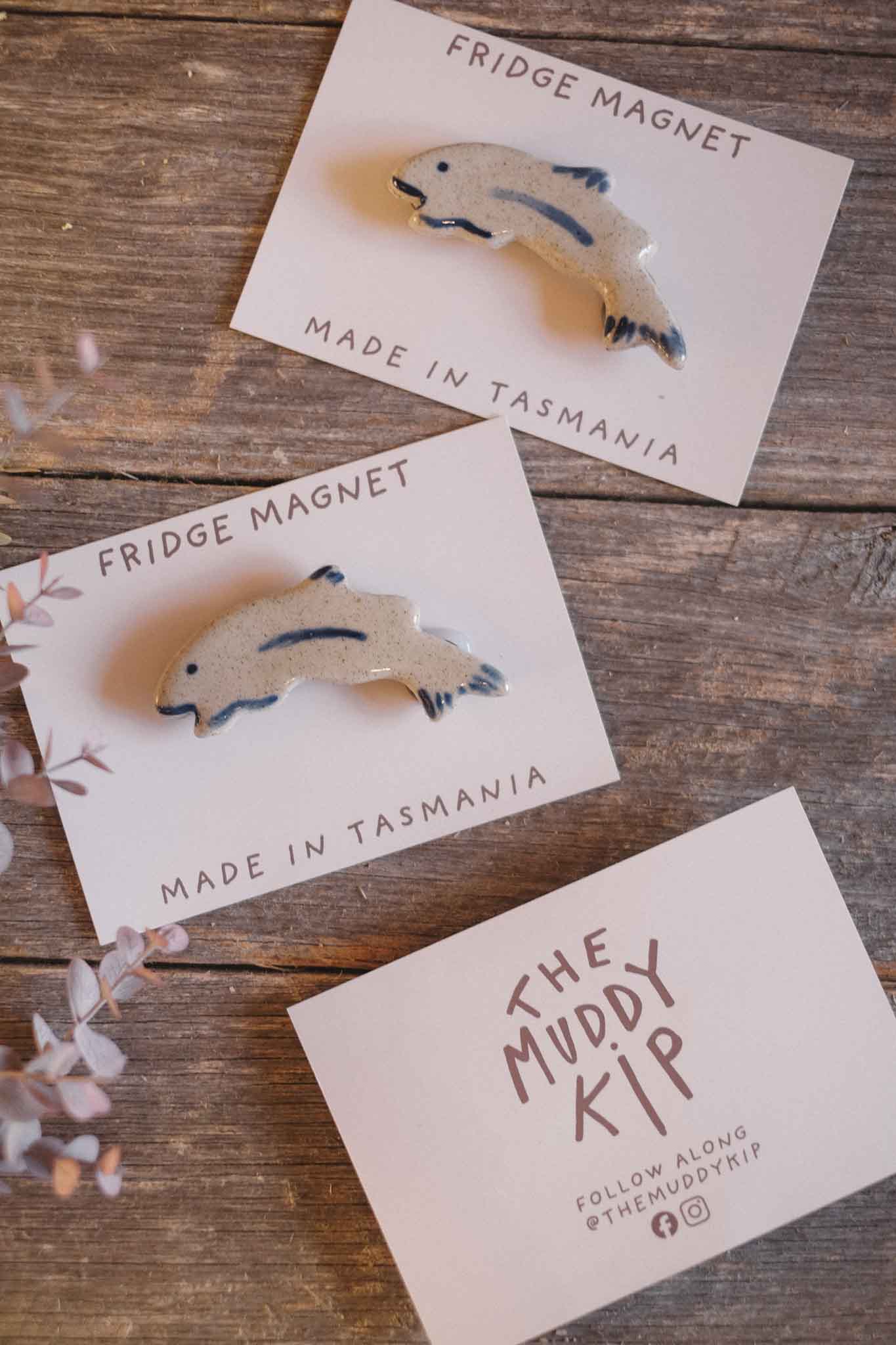 Big Fish | Handmade Ceramic Fridge Magnet