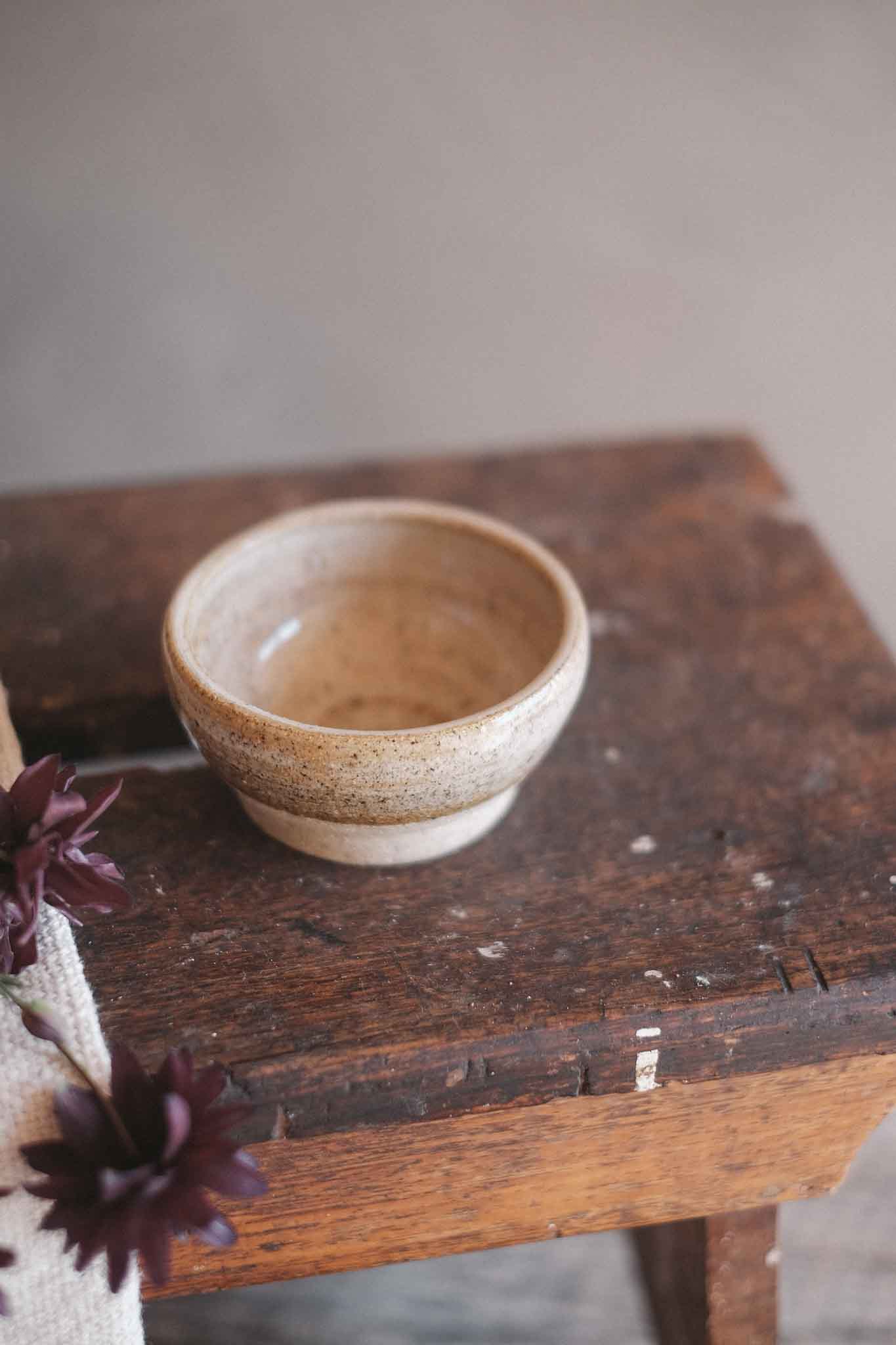 Small Wild Clay Condiment Bowl