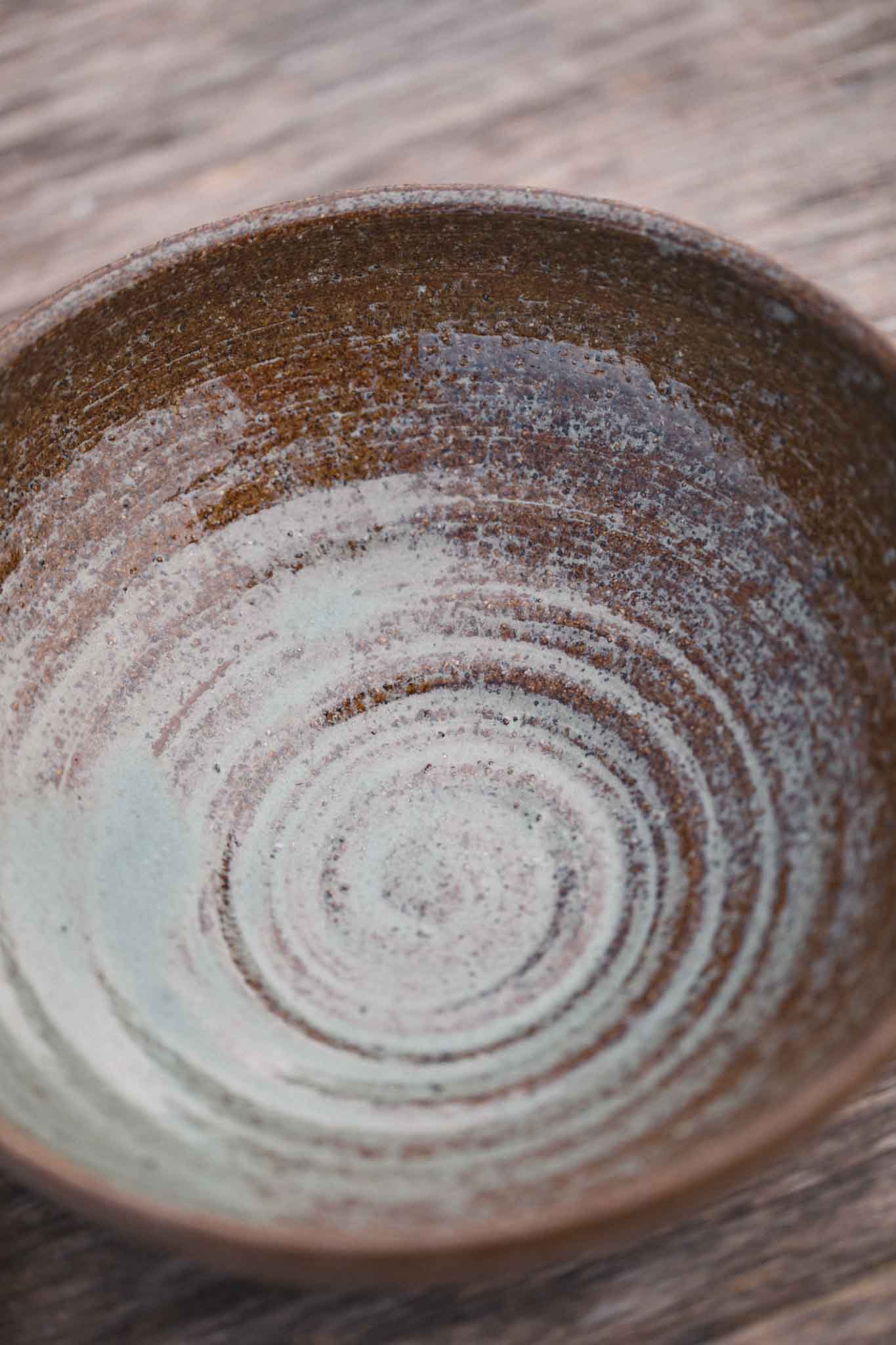 Large Eucalyptus Serving Bowl