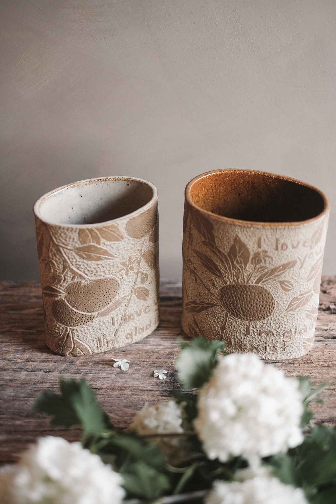 Pottery Poem Series — The Orange by Wendy Cope