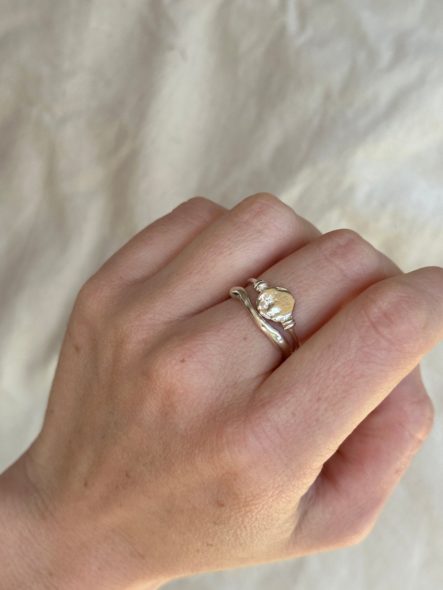 Ripple Ring | Sterling Silver