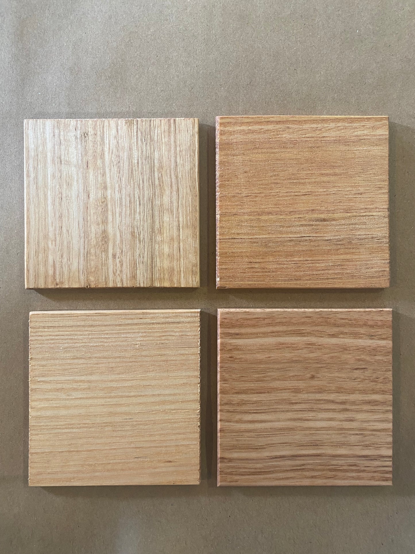 Tasmanian Handmade Timber Coaster Bundle of 4