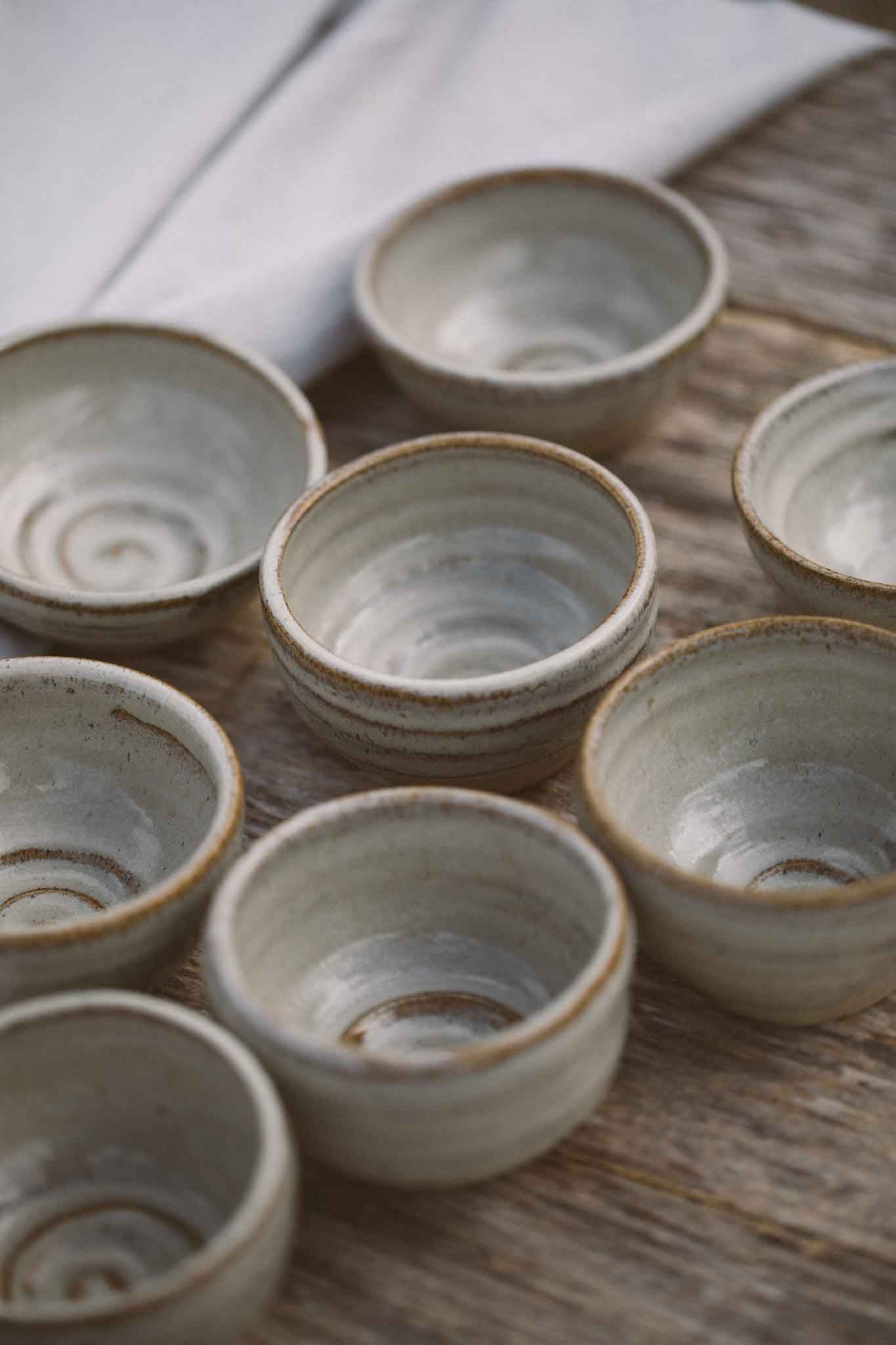 Small Wild Clay Condiment Bowl