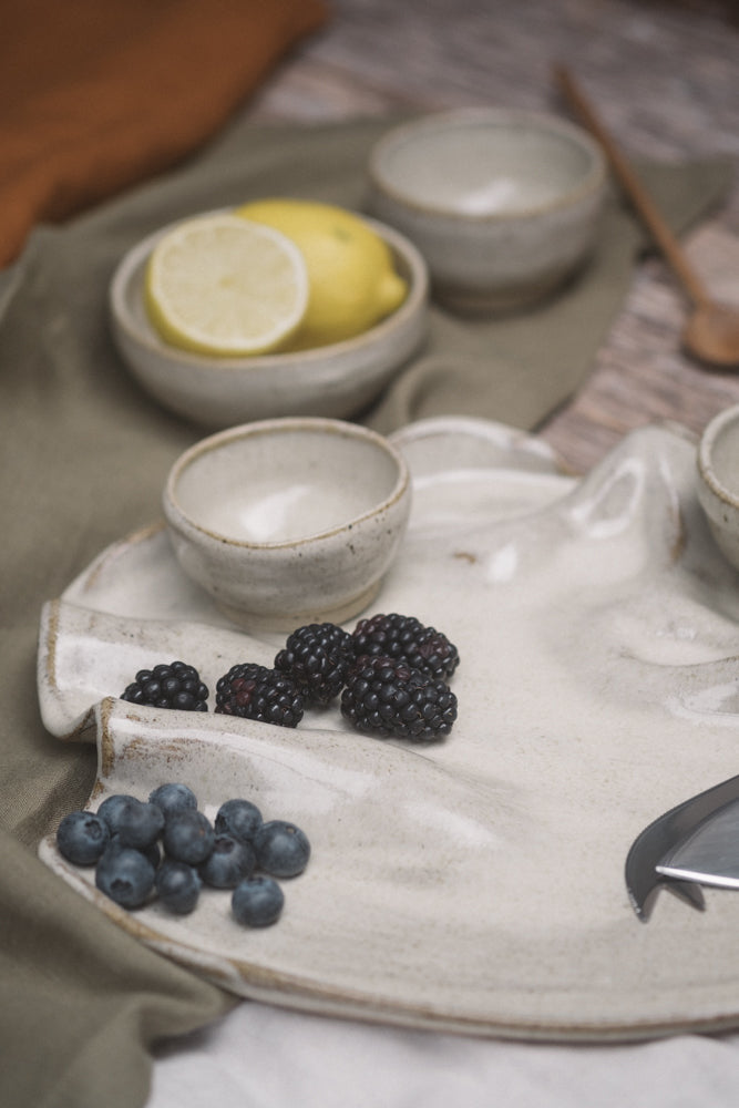 Wild Clay Charcuterie Board – Artful Serving Elegance 2 - Oblong