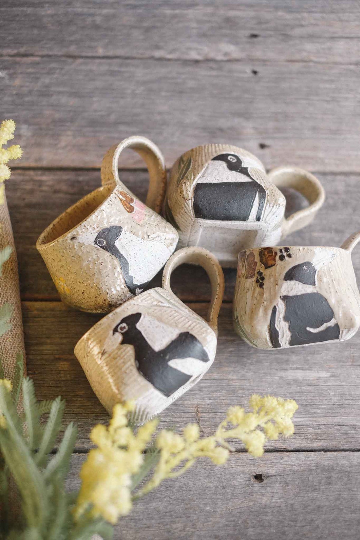 Magpie Mug — Jane Chapman Collaboration — 300ml