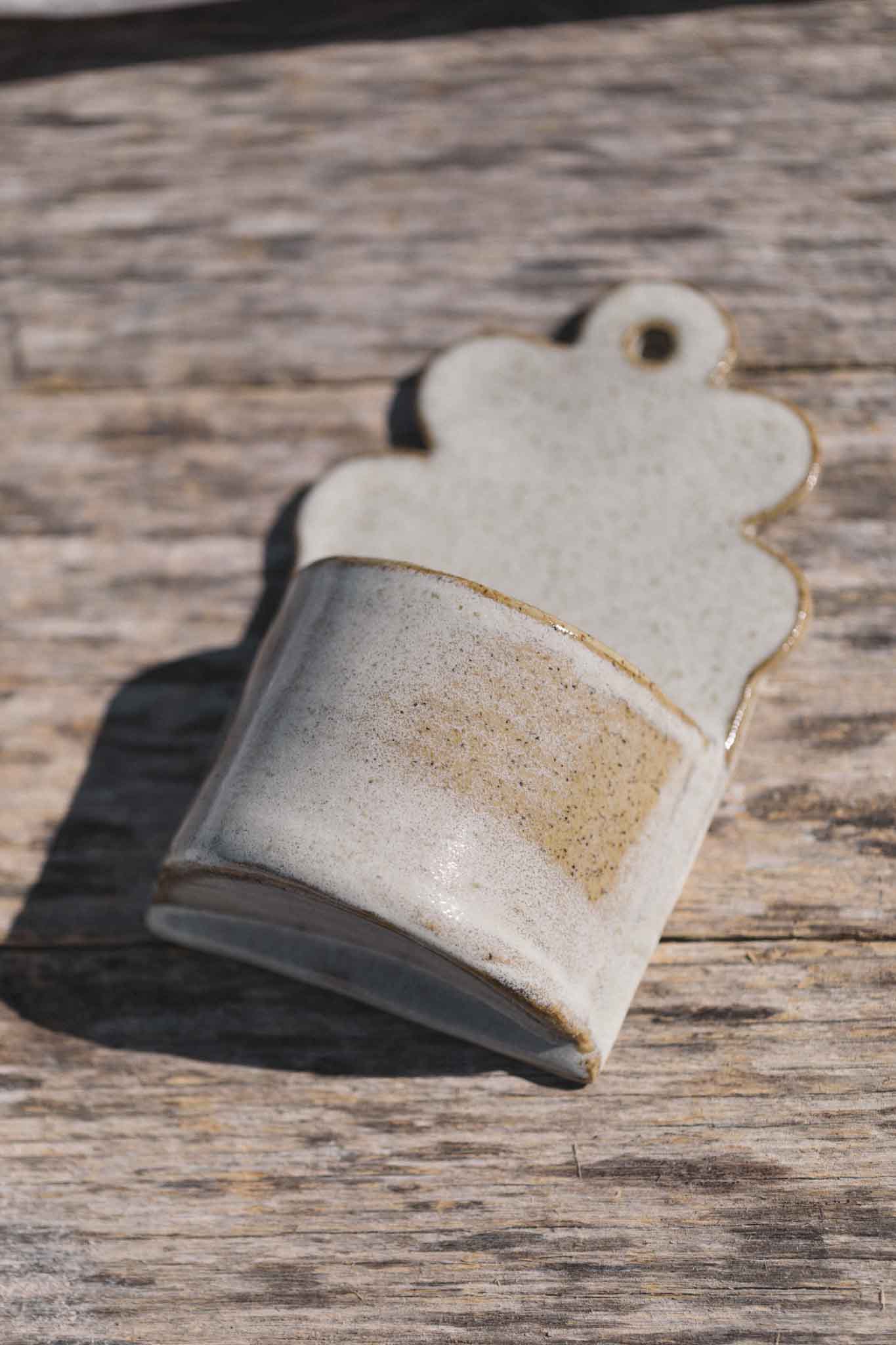 Handcrafted Ceramic Wall Hanging Vase | Curvy