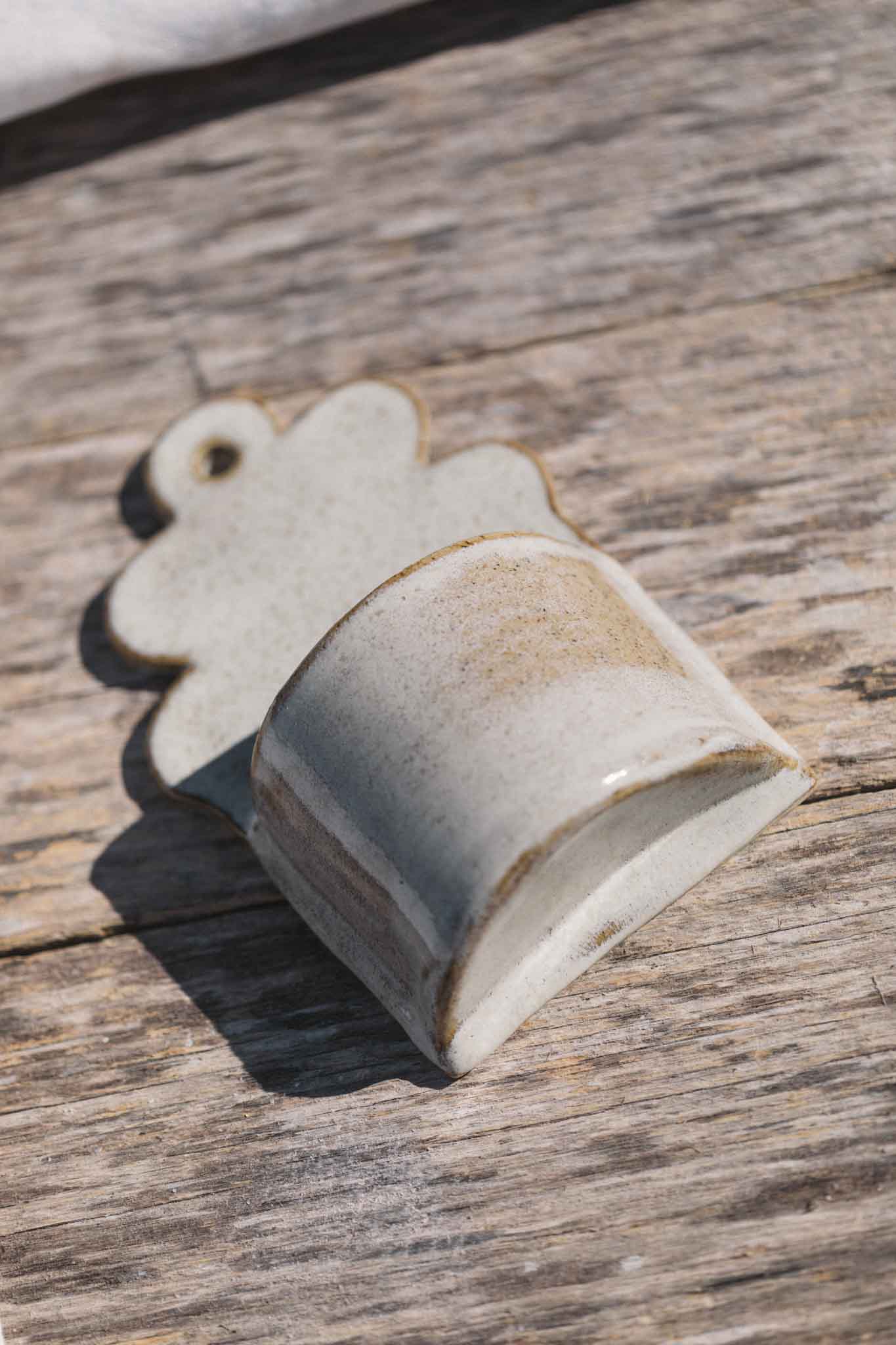 Handcrafted Ceramic Wall Hanging Vase | Curvy