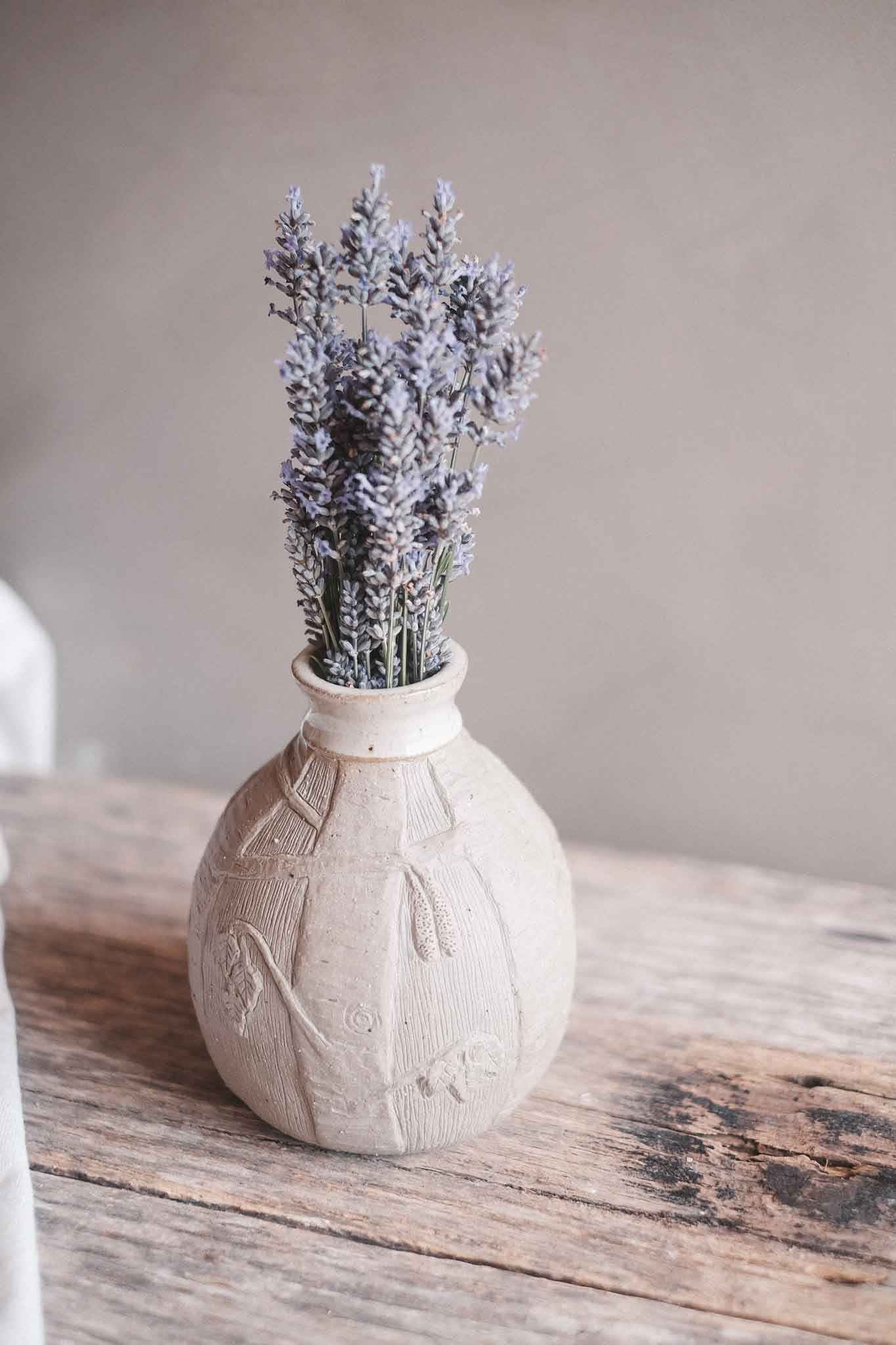 Silver Birch Carved Vase — in collaboration with Jane Chapman
