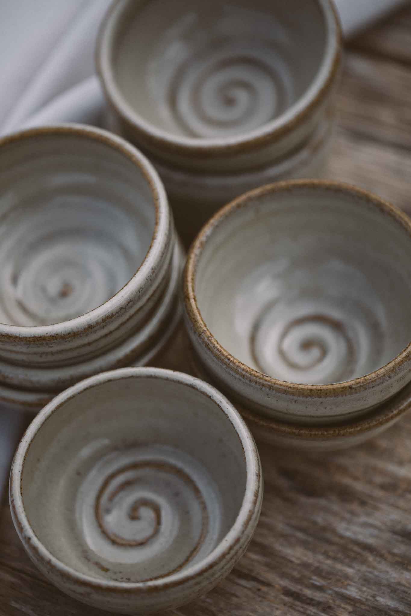 Small Wild Clay Condiment Bowl