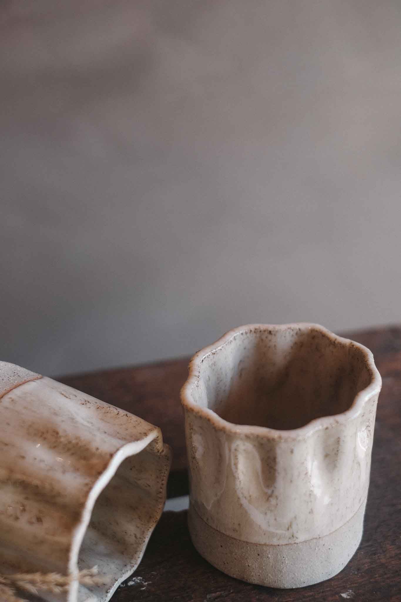 Ruffle Edge Latte Cup