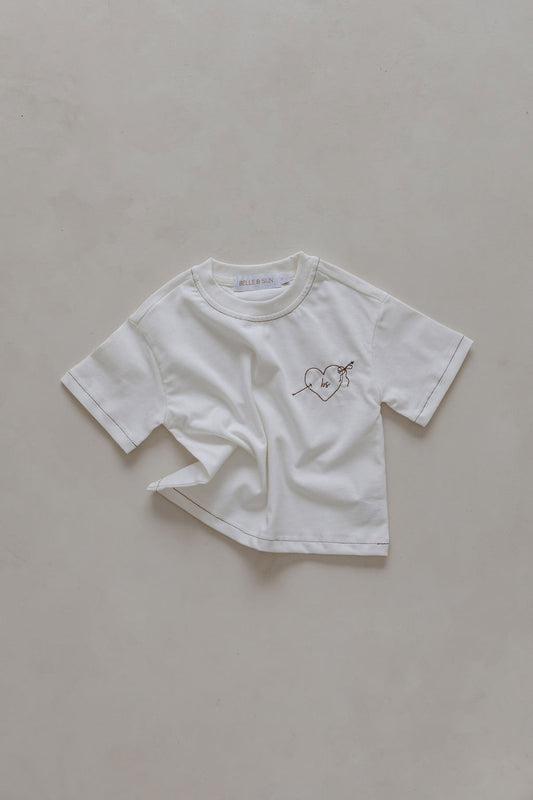 HEART TEE | SALT size 0 left only