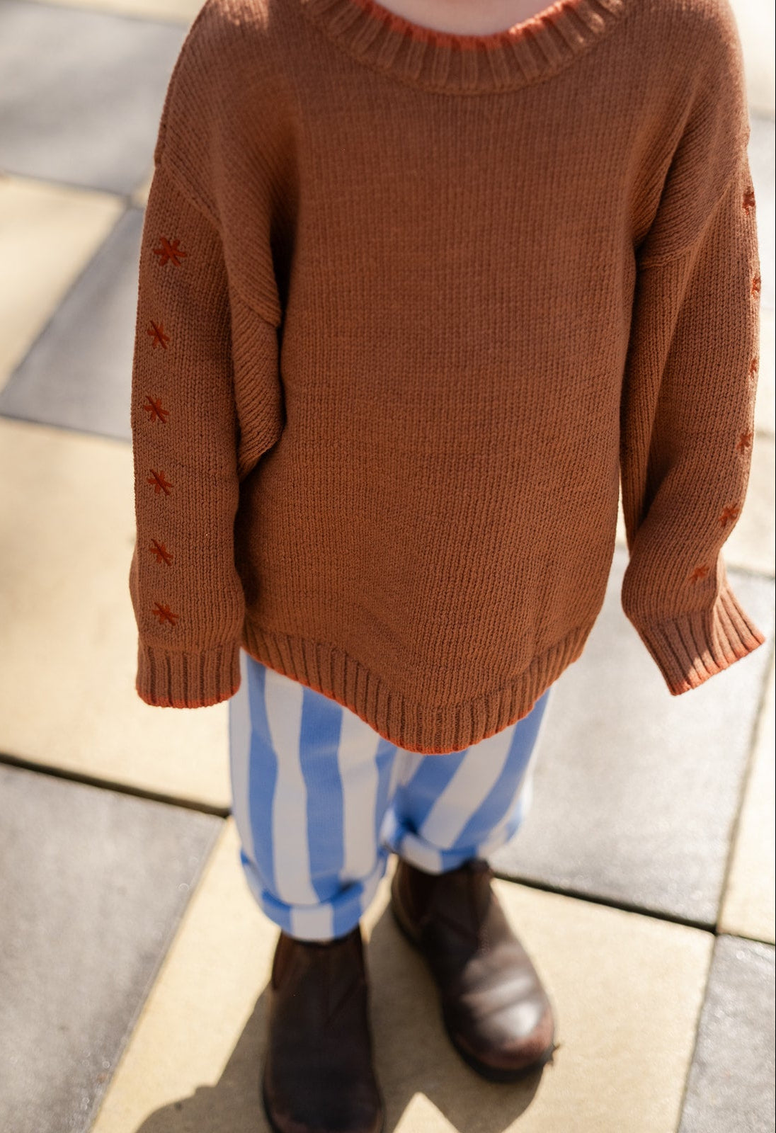 Organic Starlight Knit Pull Over - Earth