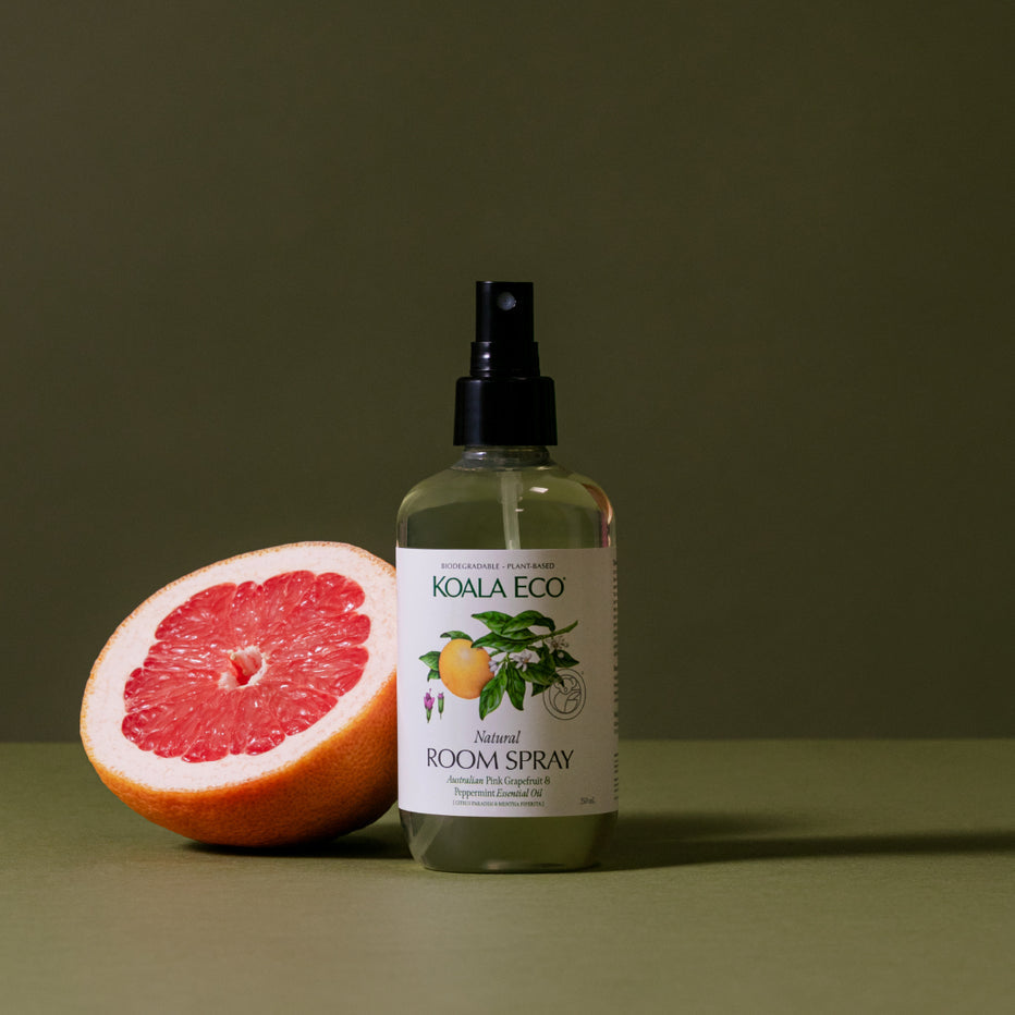 Natural Room Spray | 250ml | Pink Grapefruit, Peppermint Essential Oil