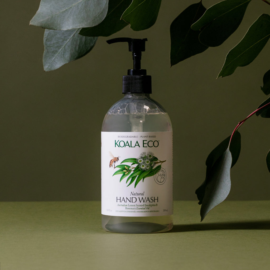 Natural Hand Wash | 500ml/1L | Lemon Scented Eucalyptus & Rosemary Essential Oil