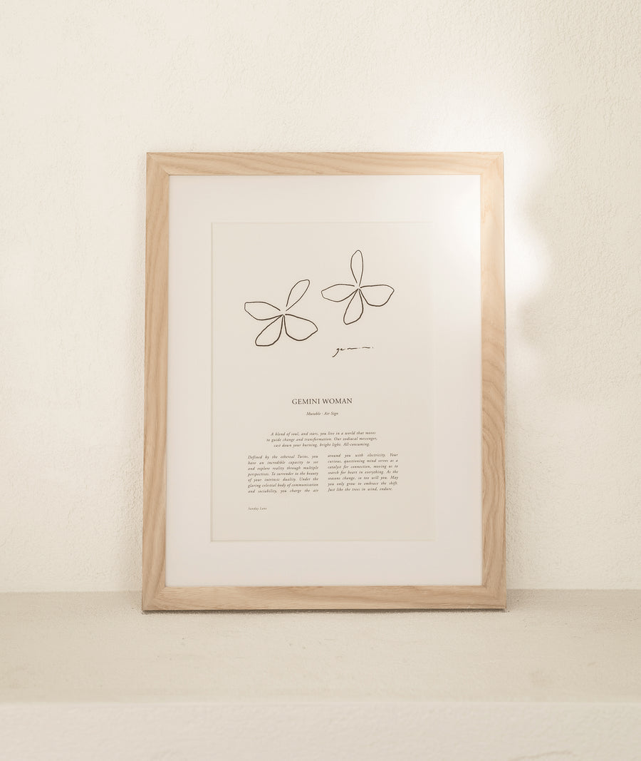 Gemini 05: A4 Print