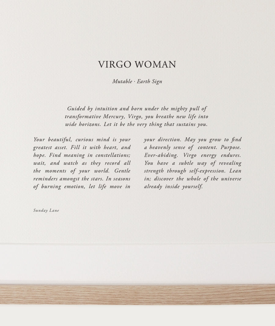 Virgo 05: A4 Print