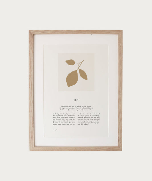 Leo 04: A4 Print