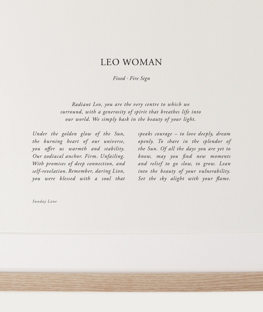 Leo 05: A4 Print