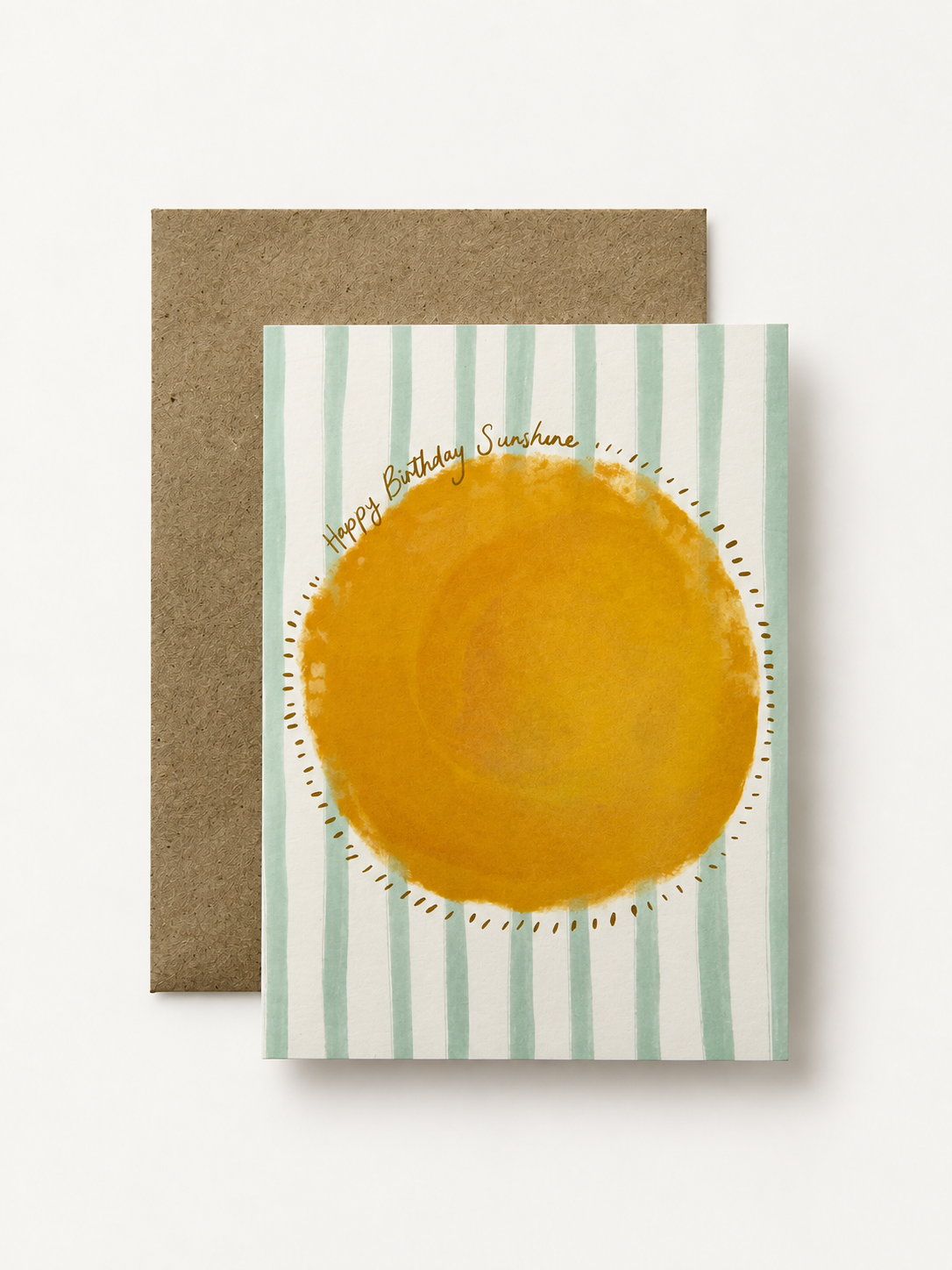 Happy Birthday Sunshine Greeting Card