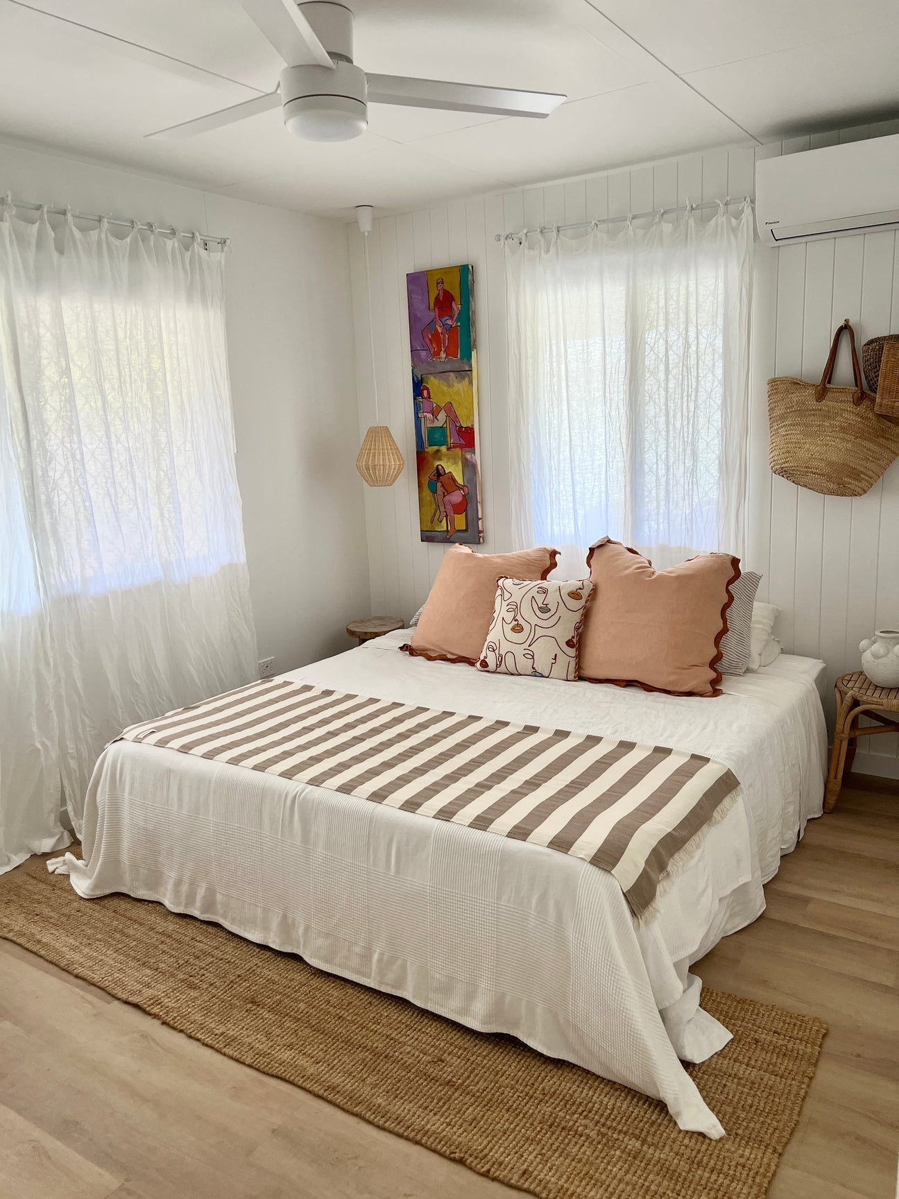 Mykonos Xl Turkish Towel - Almond