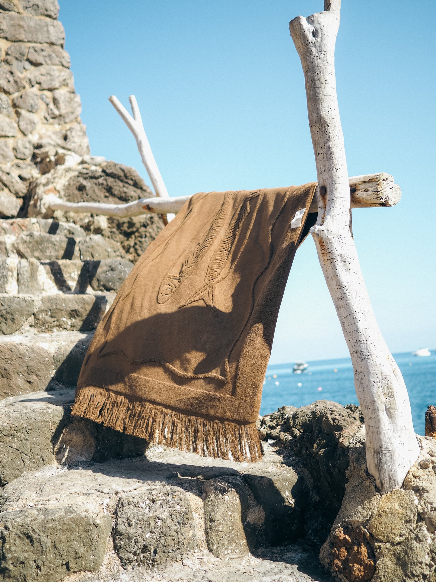 Sardine Towel - Mud