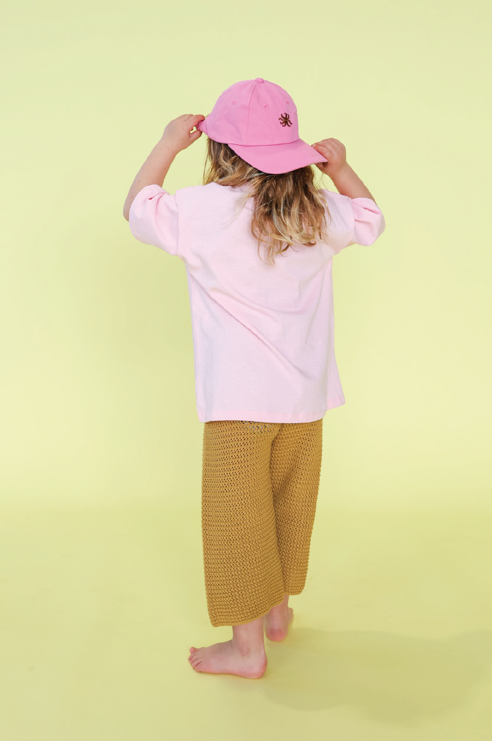 Organic Sunny Tee - Pinky