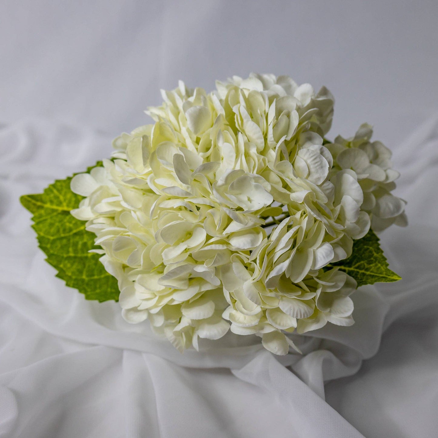 White Hydragea Real Touch
