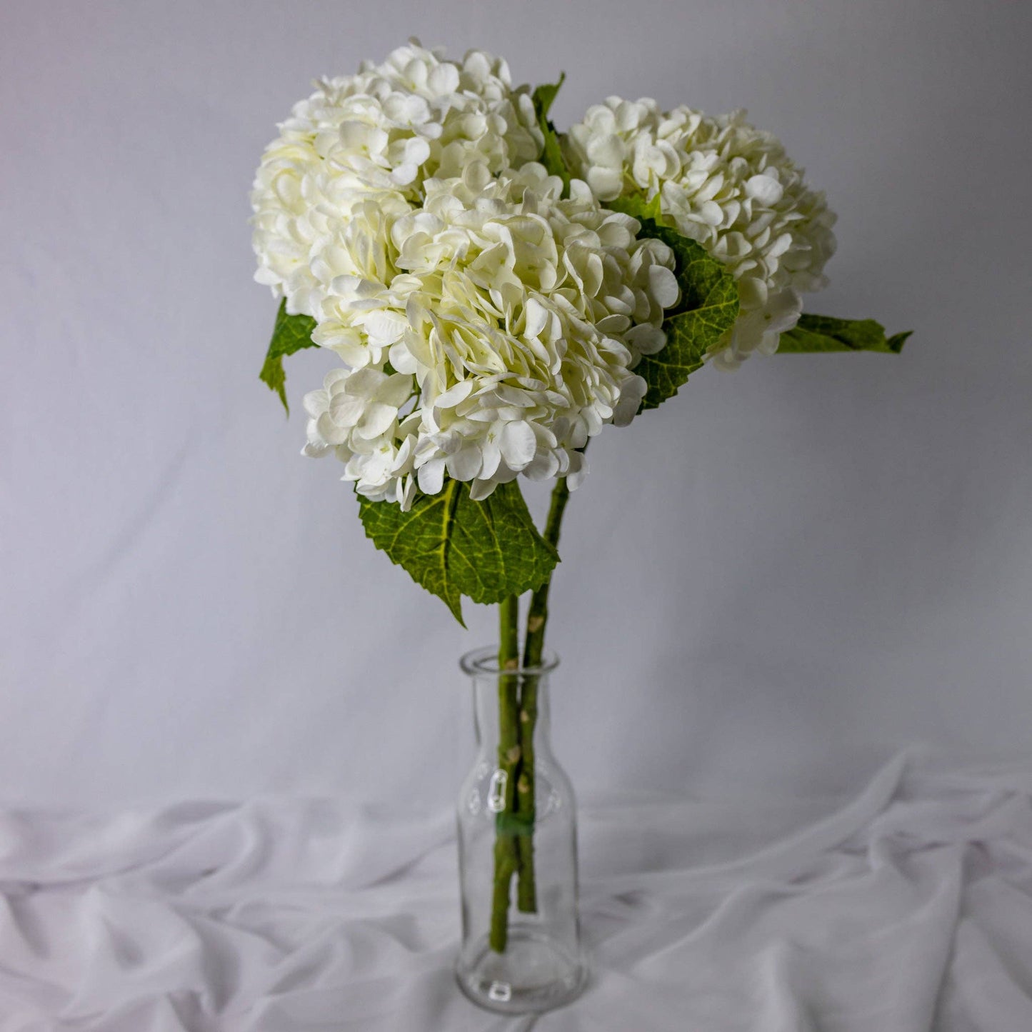 White Hydragea Real Touch