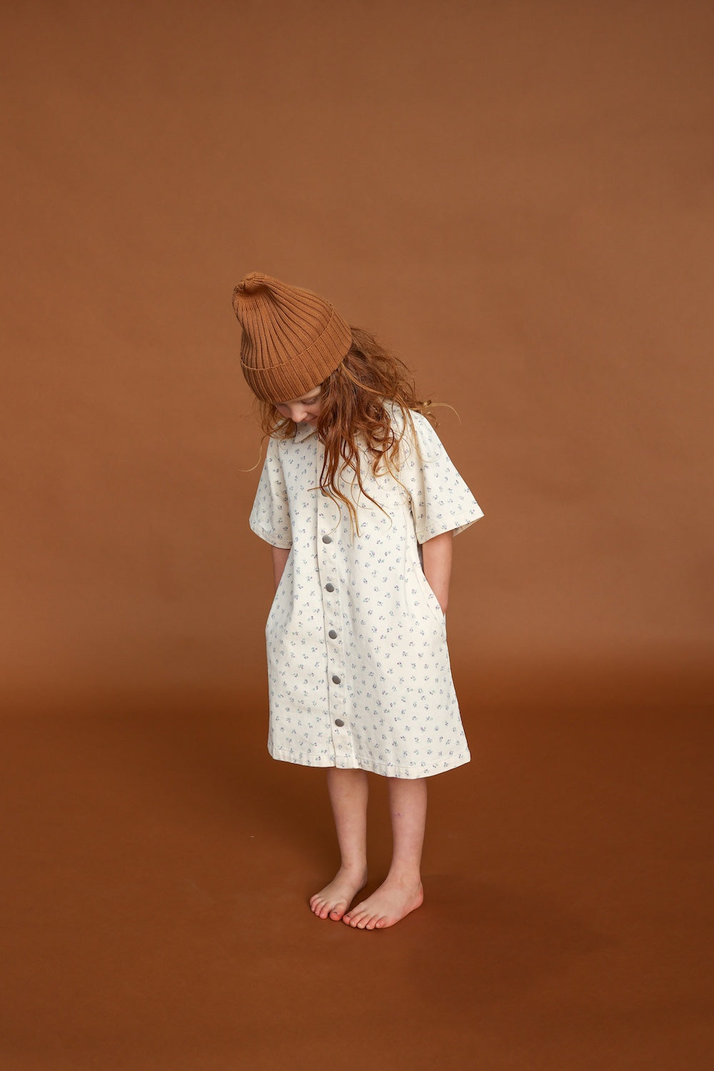 Collar Dress - Garden