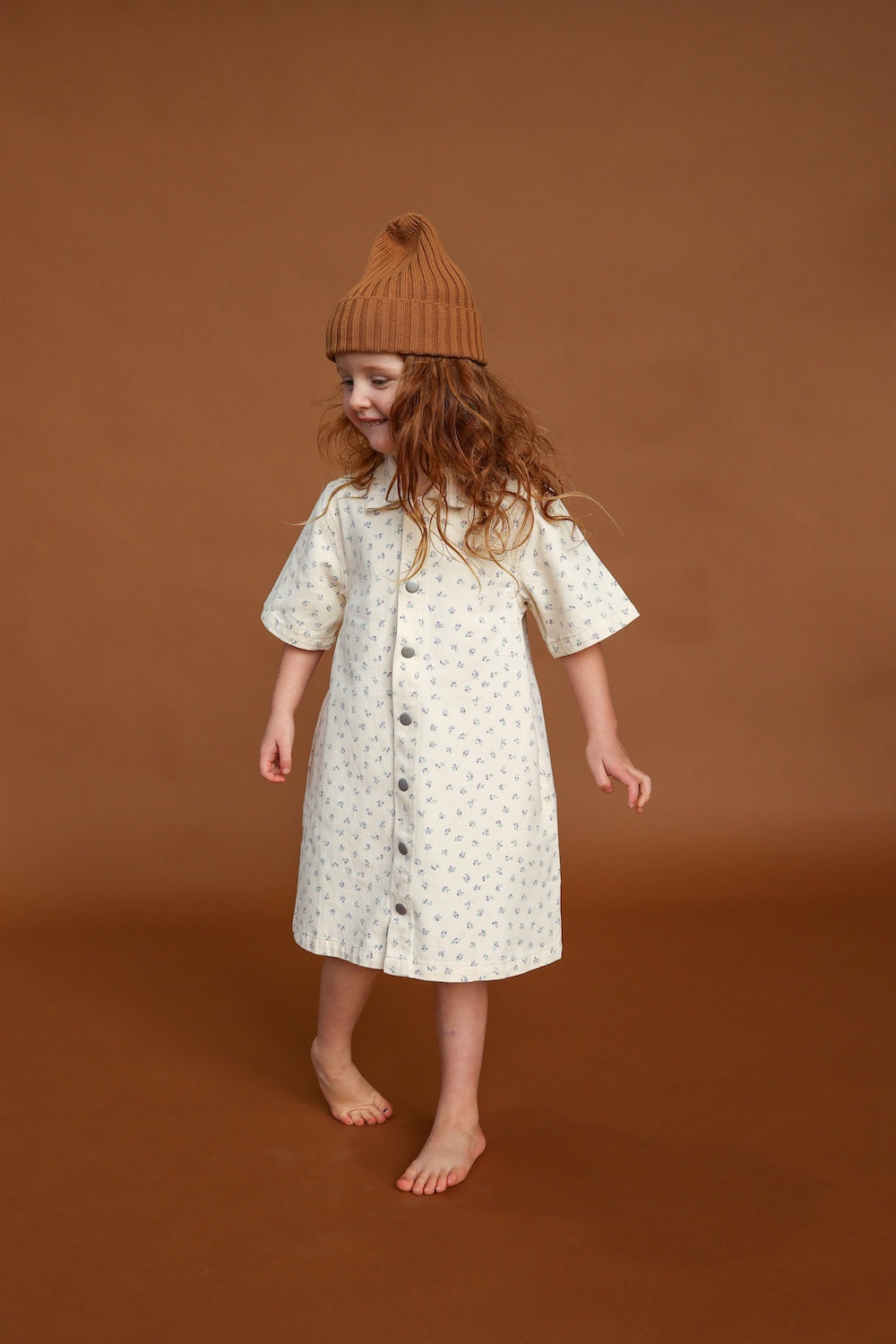 Collar Dress - Garden