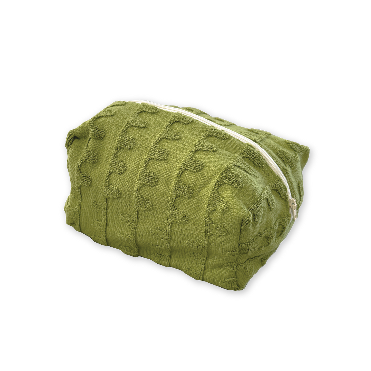 Terry Towelling Flow Pouch - Leaf