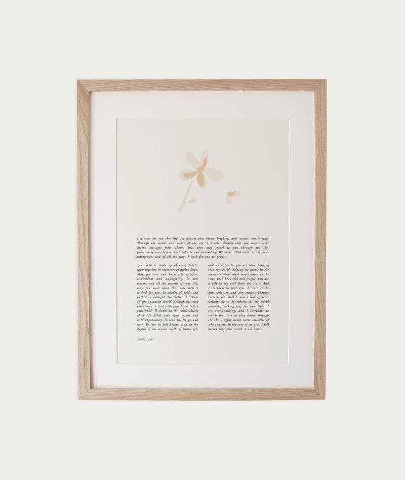 Soar A4 Print | Sand
