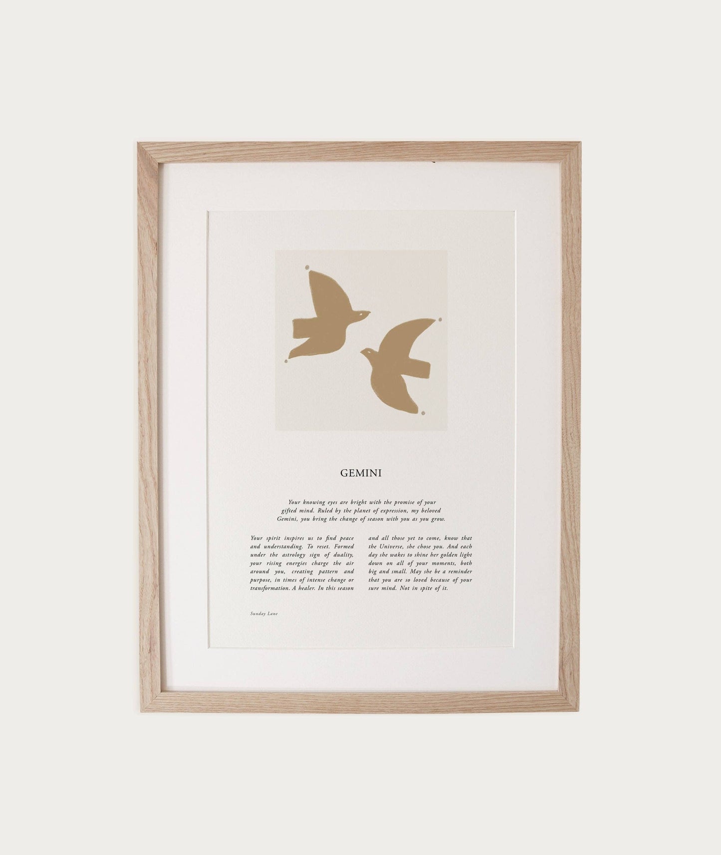Gemini 04: A4 Print