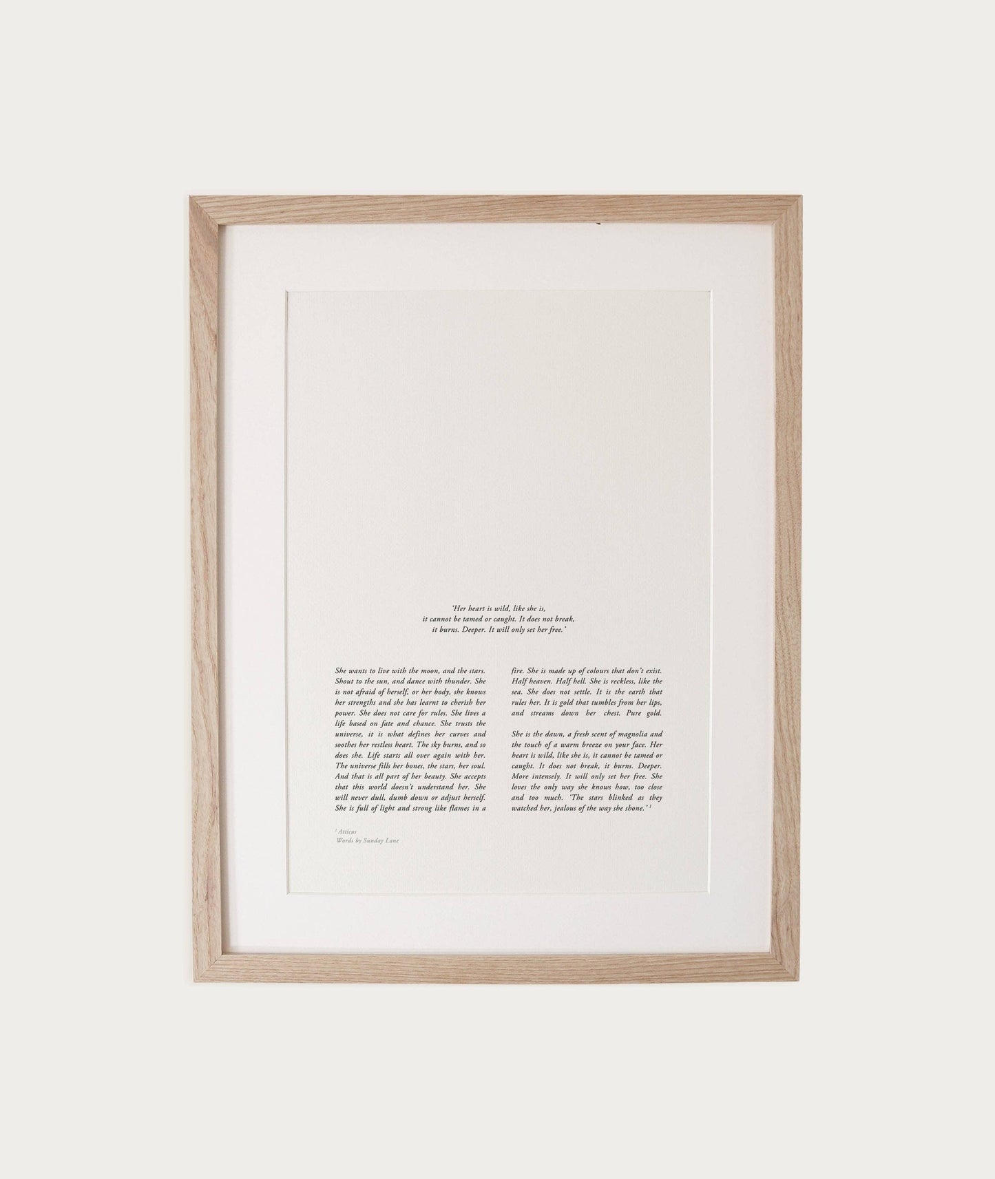 Bask: A4 Print