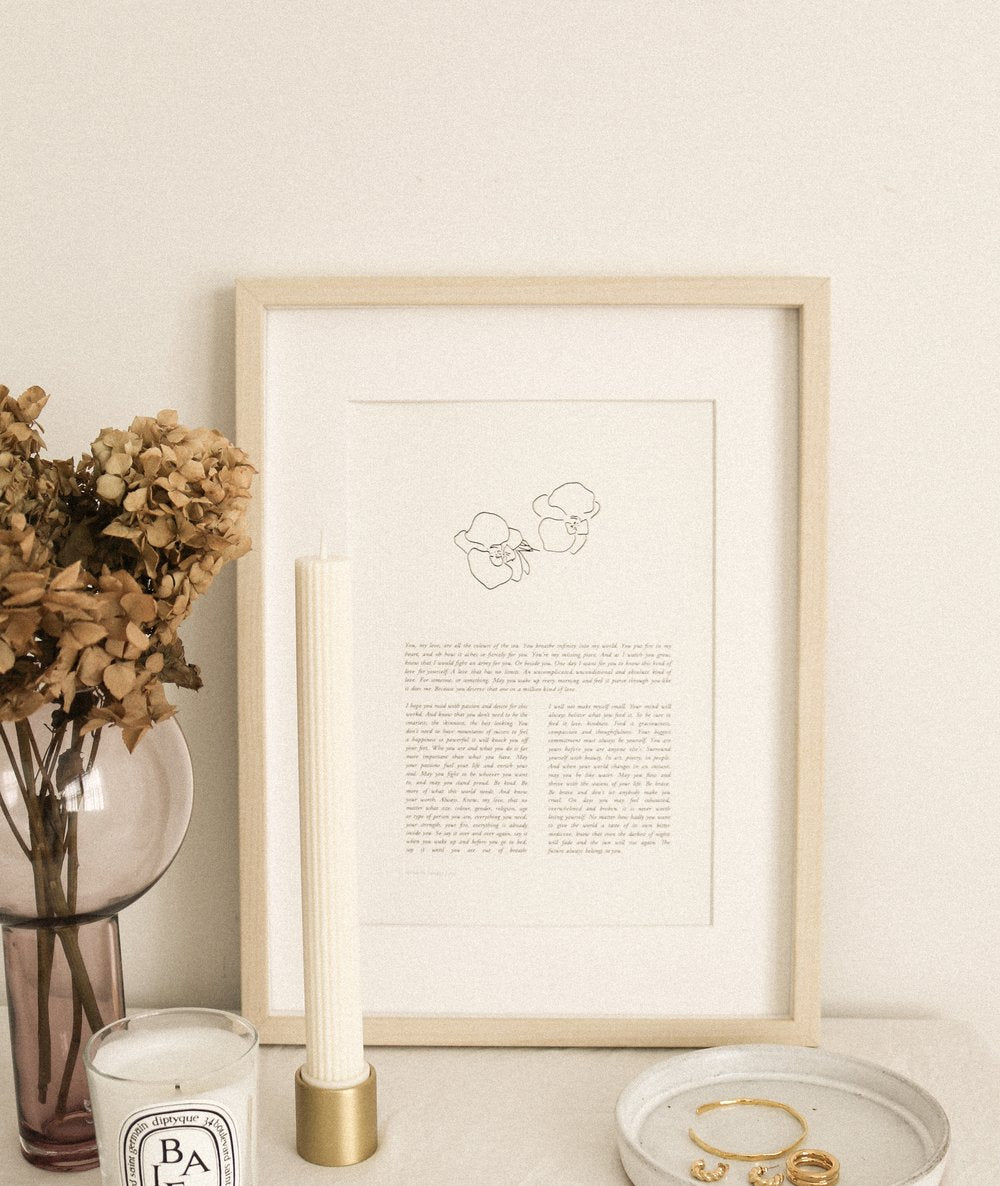 Orchid Series I A4 Print