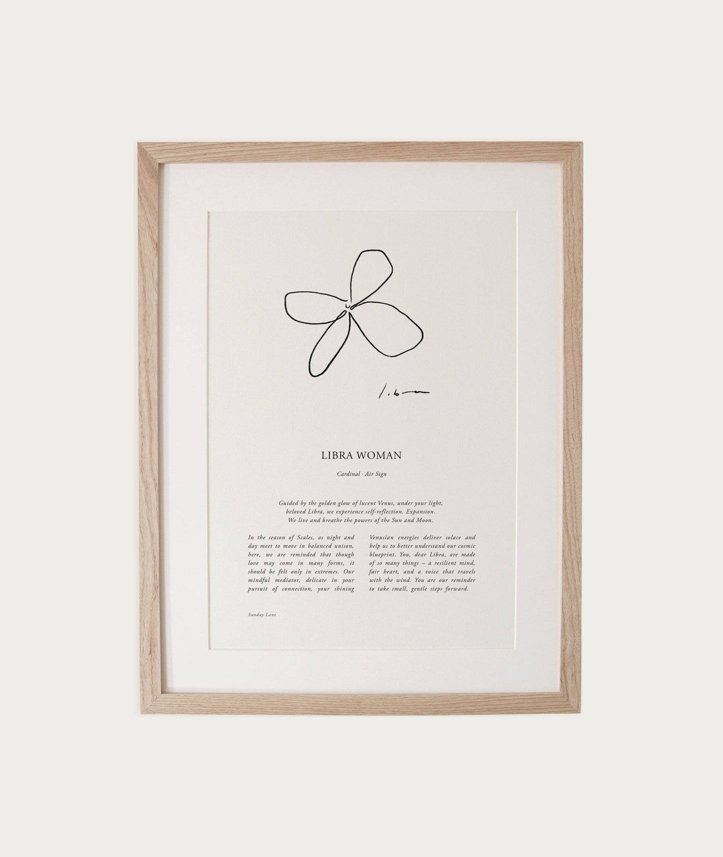 Libra 05: A4 Print