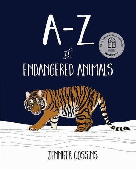 A-Z of Endangered Animals Book - Jennifer Cossins