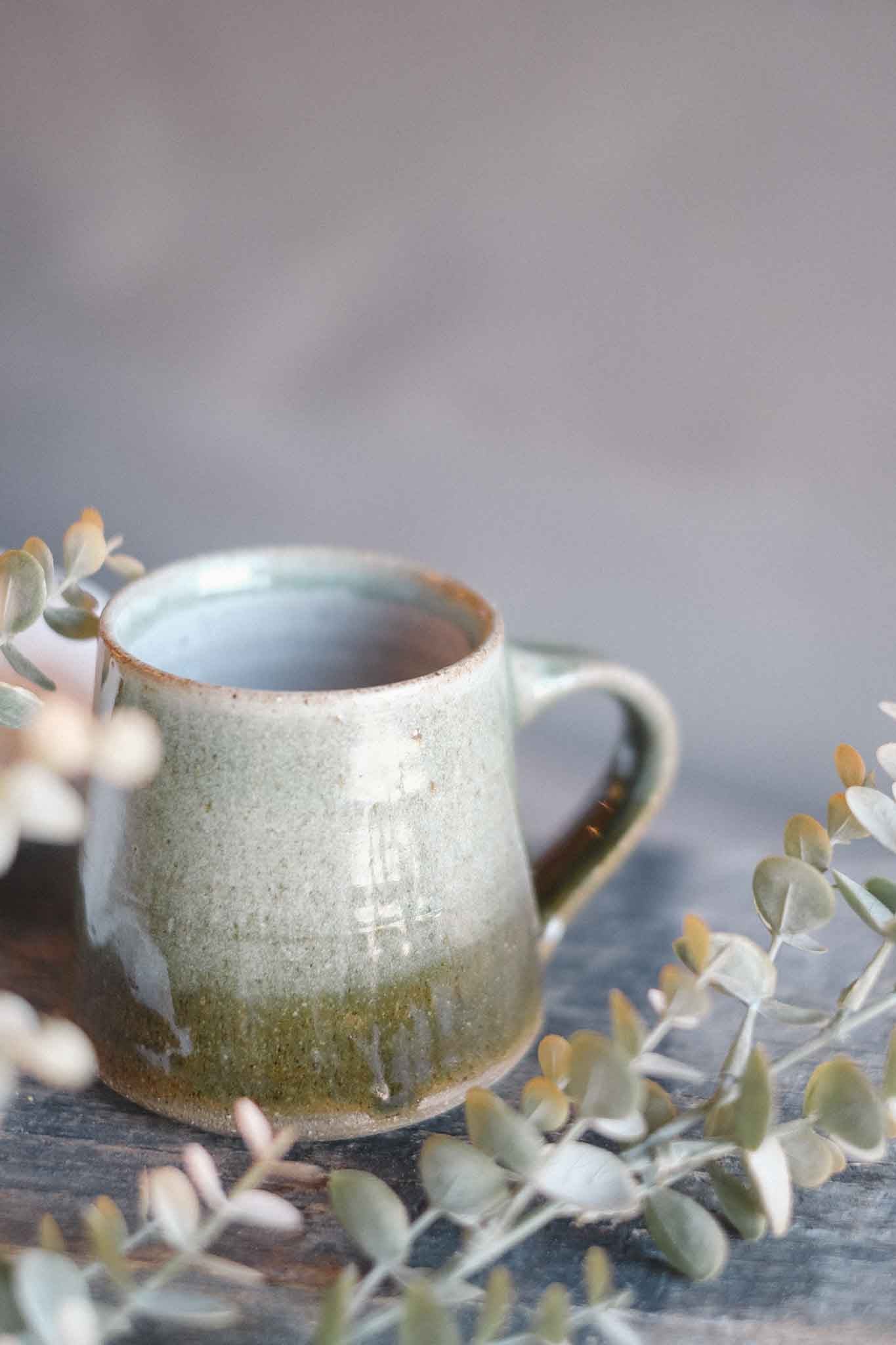 Handmade Mug — Wheel Thrown — Jade 2