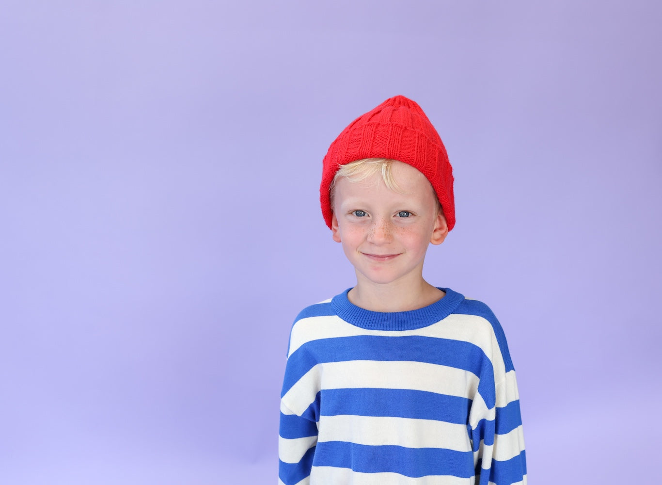 Stripe Long Sleeve Knitted Tee