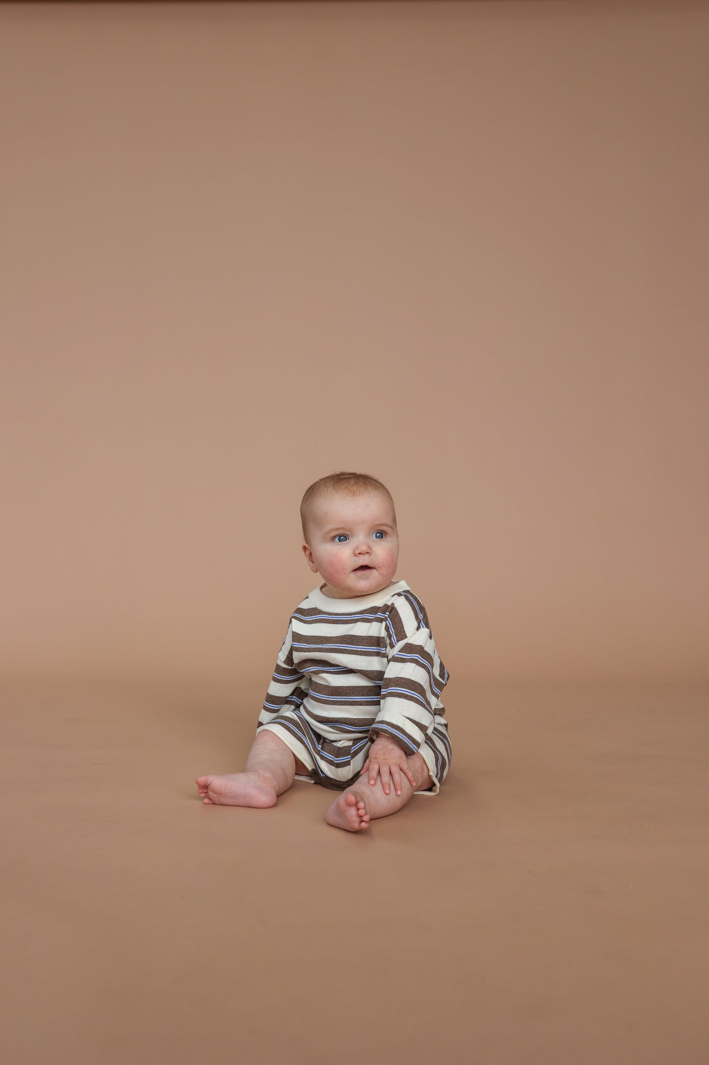 Sardine Stripe Romper