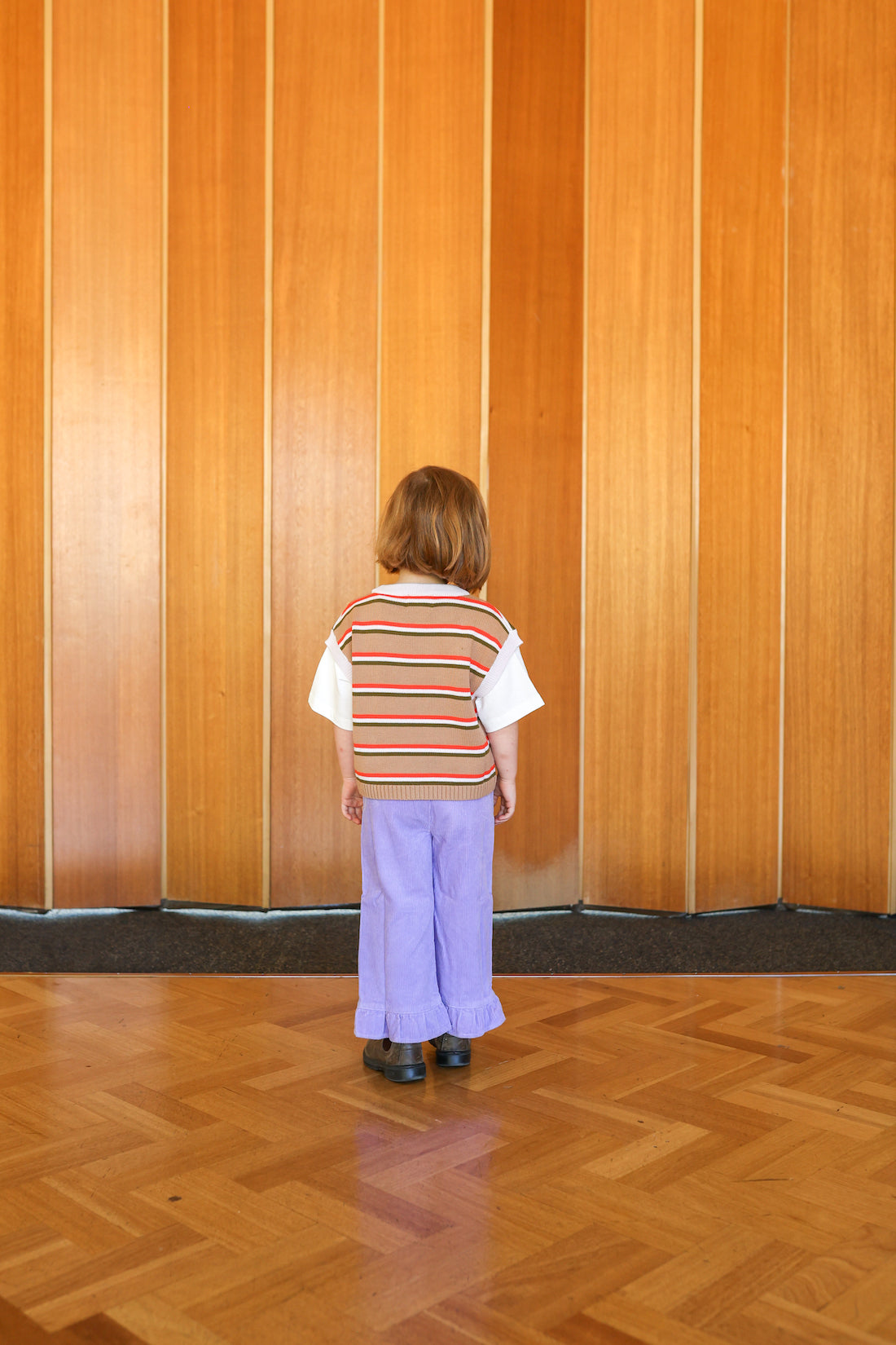 Organic Striped Vest