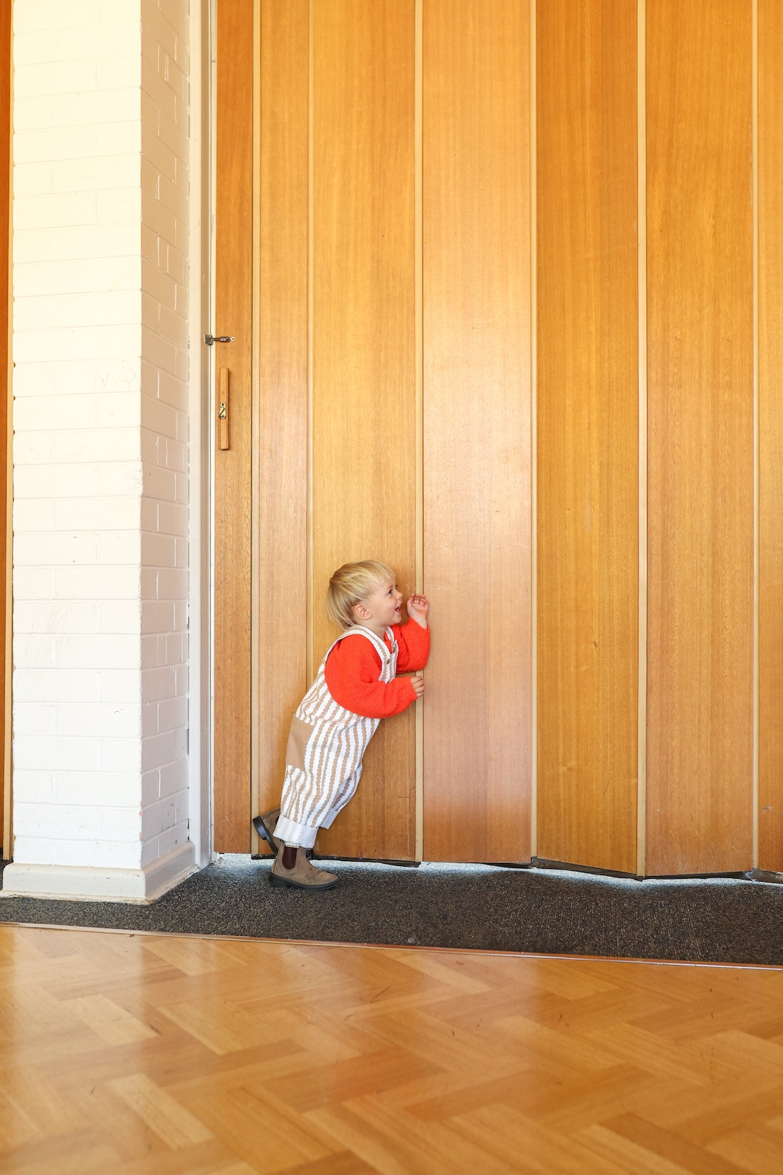 Everyday Organic Overalls - Stacked Pebble